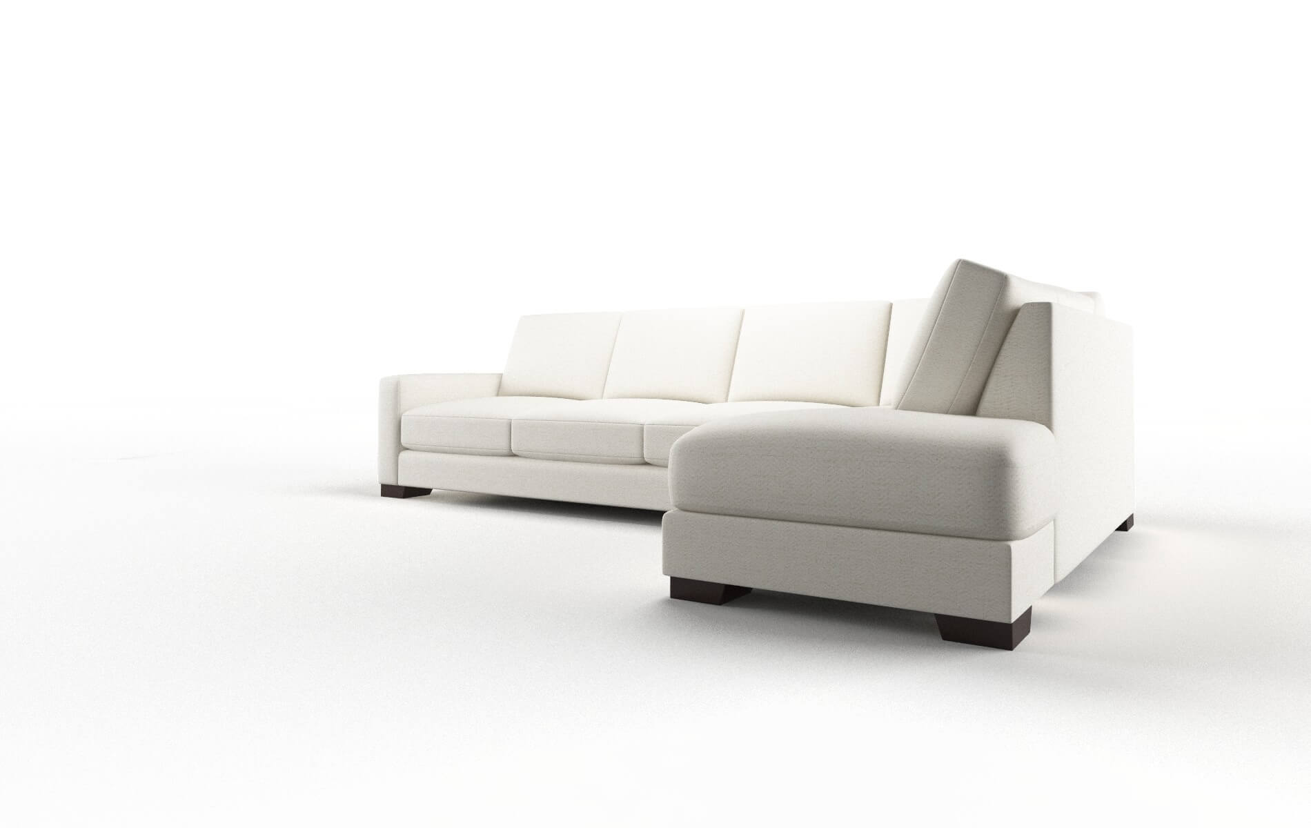 London Catalina Ivory Panel espresso legs 4