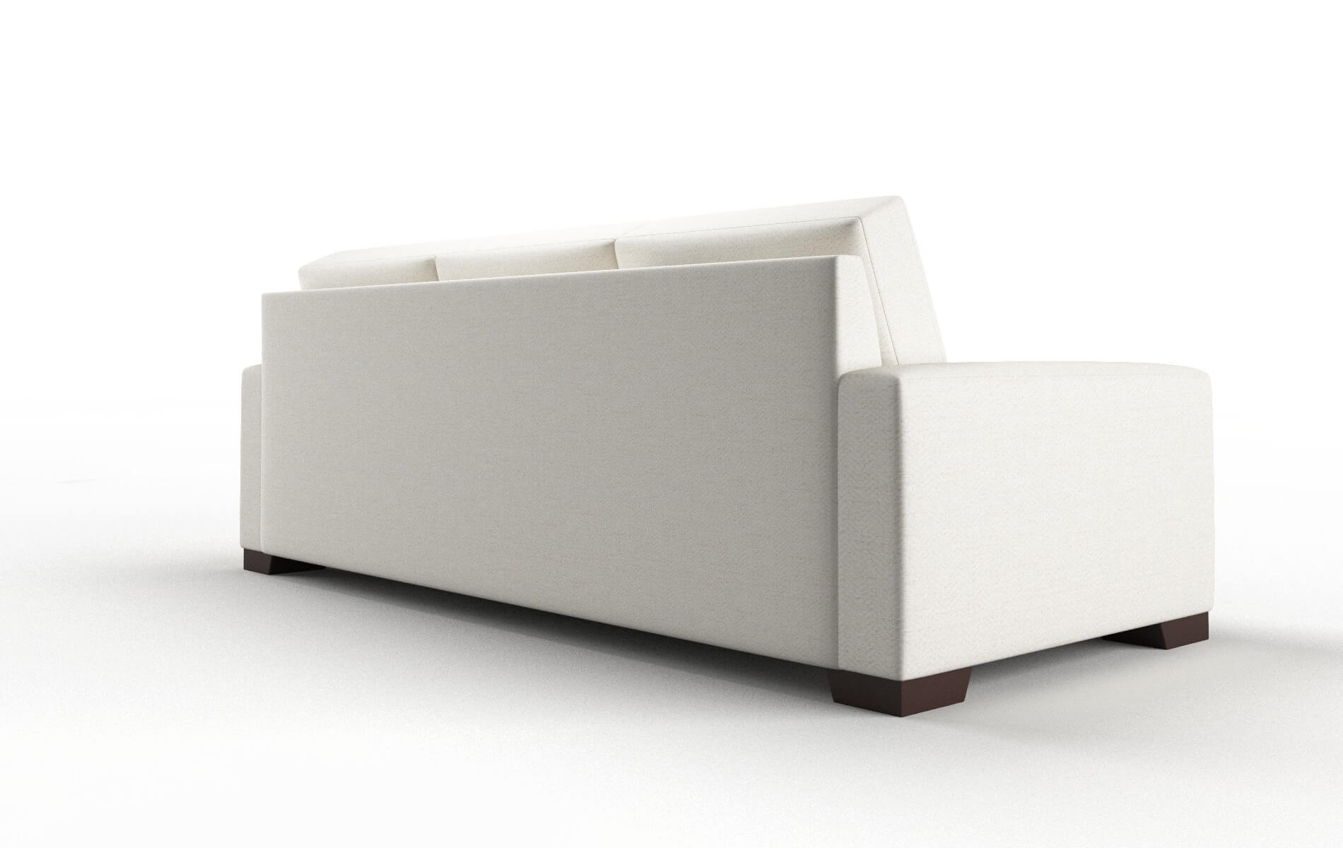 London Catalina Ivory Sofa espresso legs 5