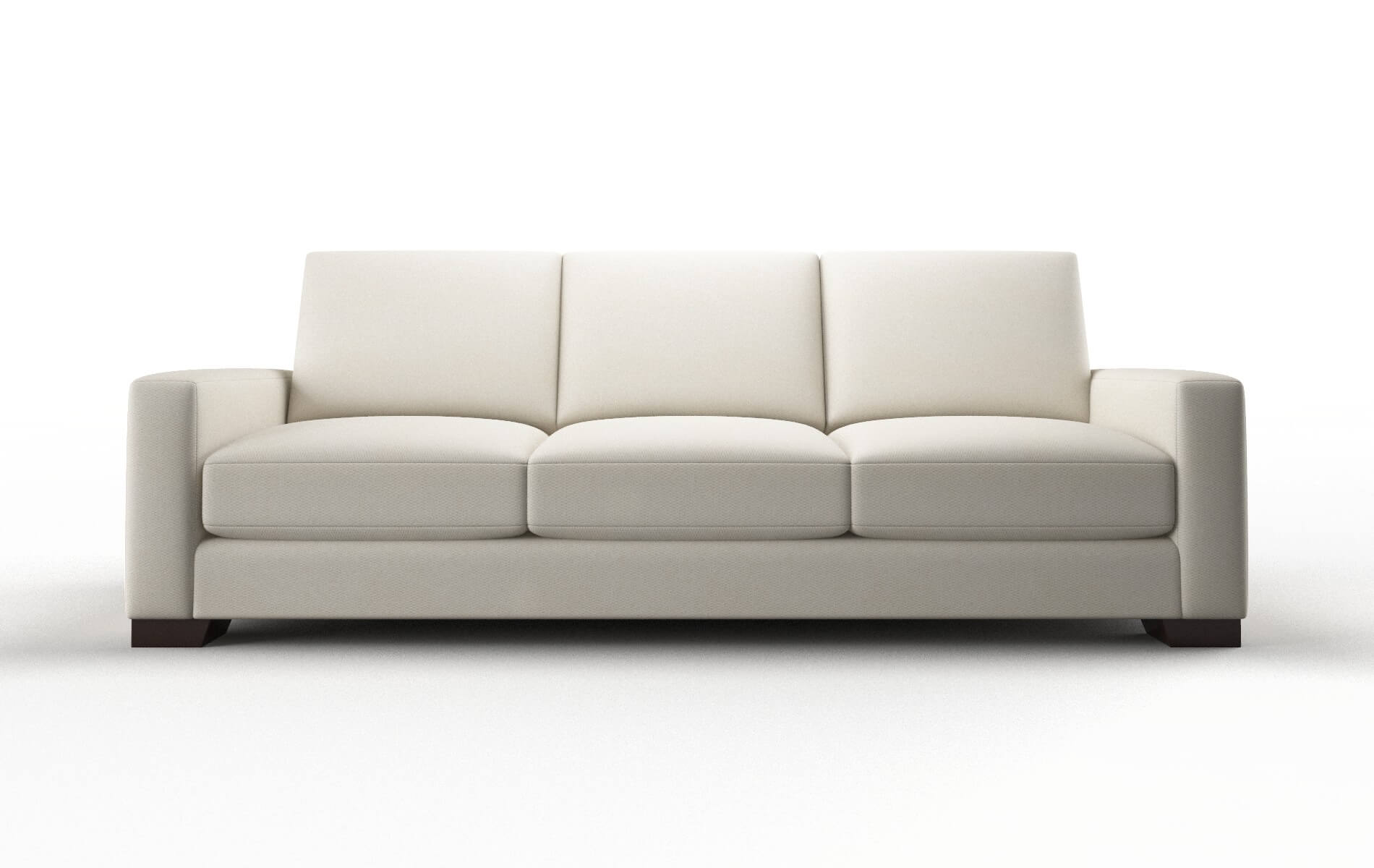 London Cosmo Sand Sofa espresso legs 1