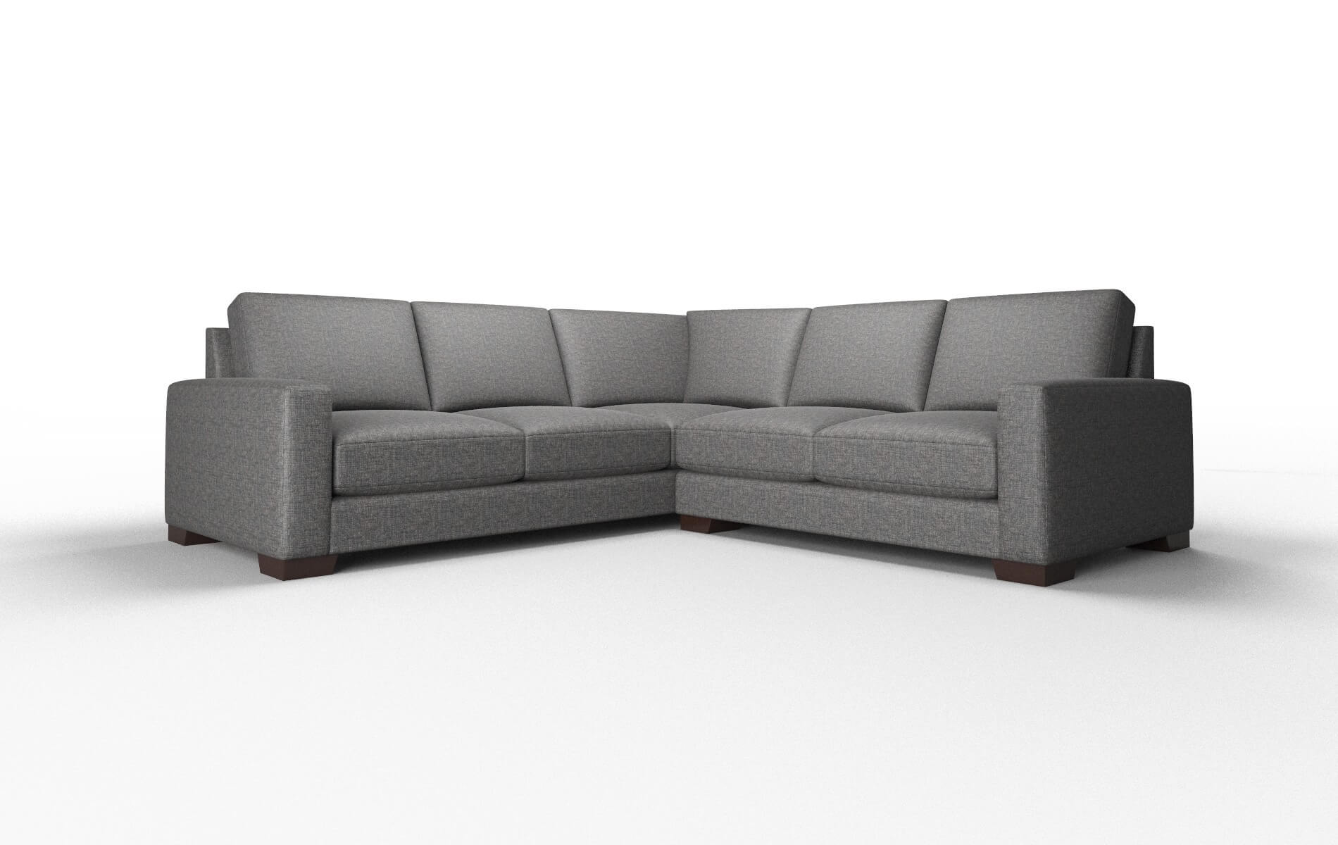 London Curious Eclipse Sectional espresso legs 1