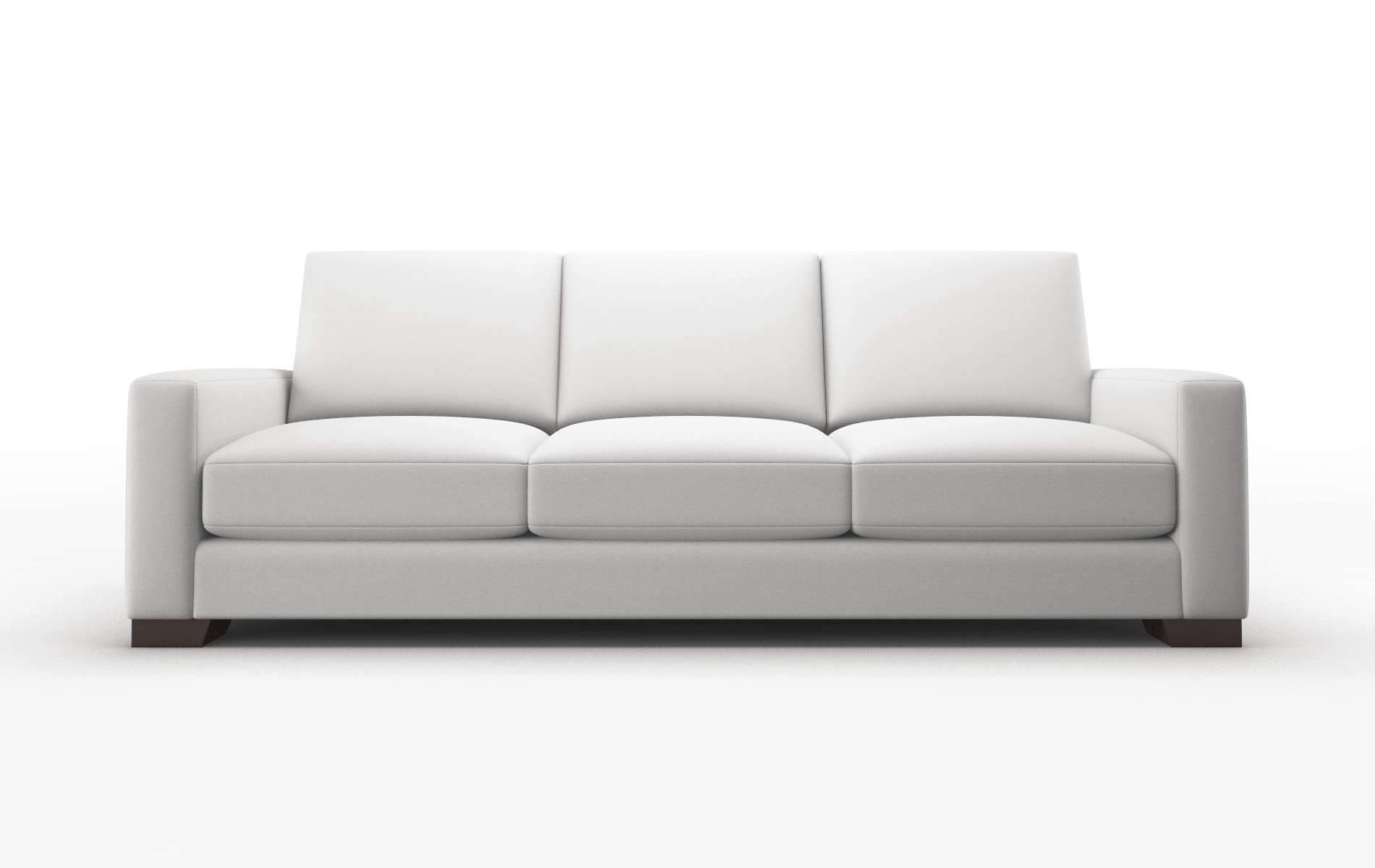 London Dawson Platinum Sofa espresso legs 1