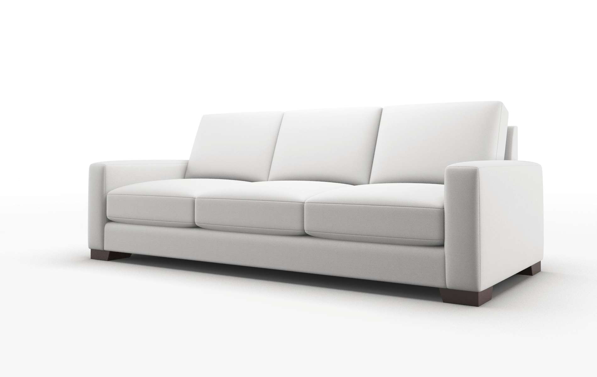 London Dawson Platinum Sofa espresso legs 4