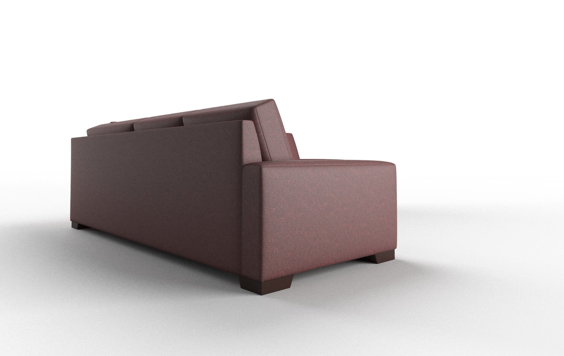 London Derby Berry Sectional espresso legs 3