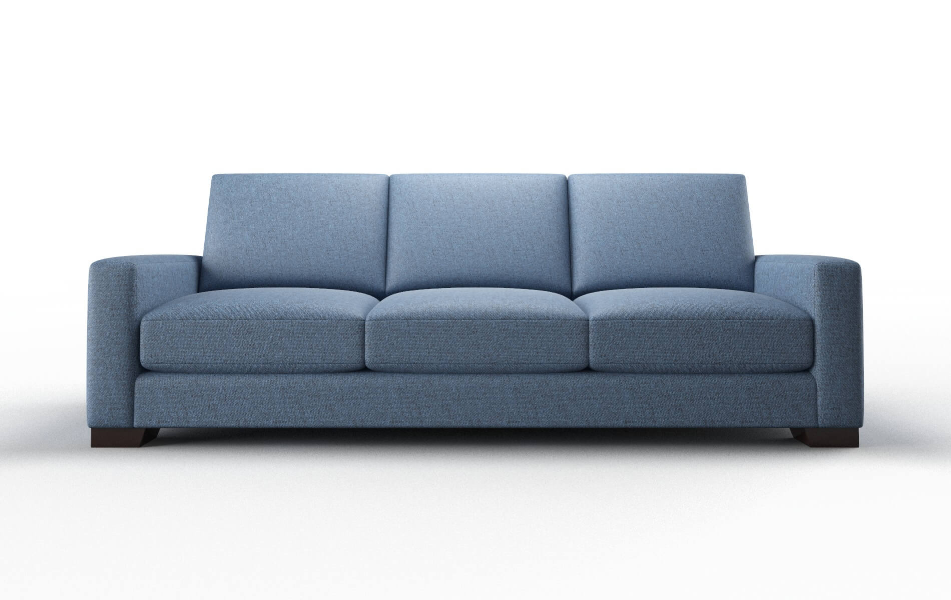 London Derby Navy Sofa espresso legs 1
