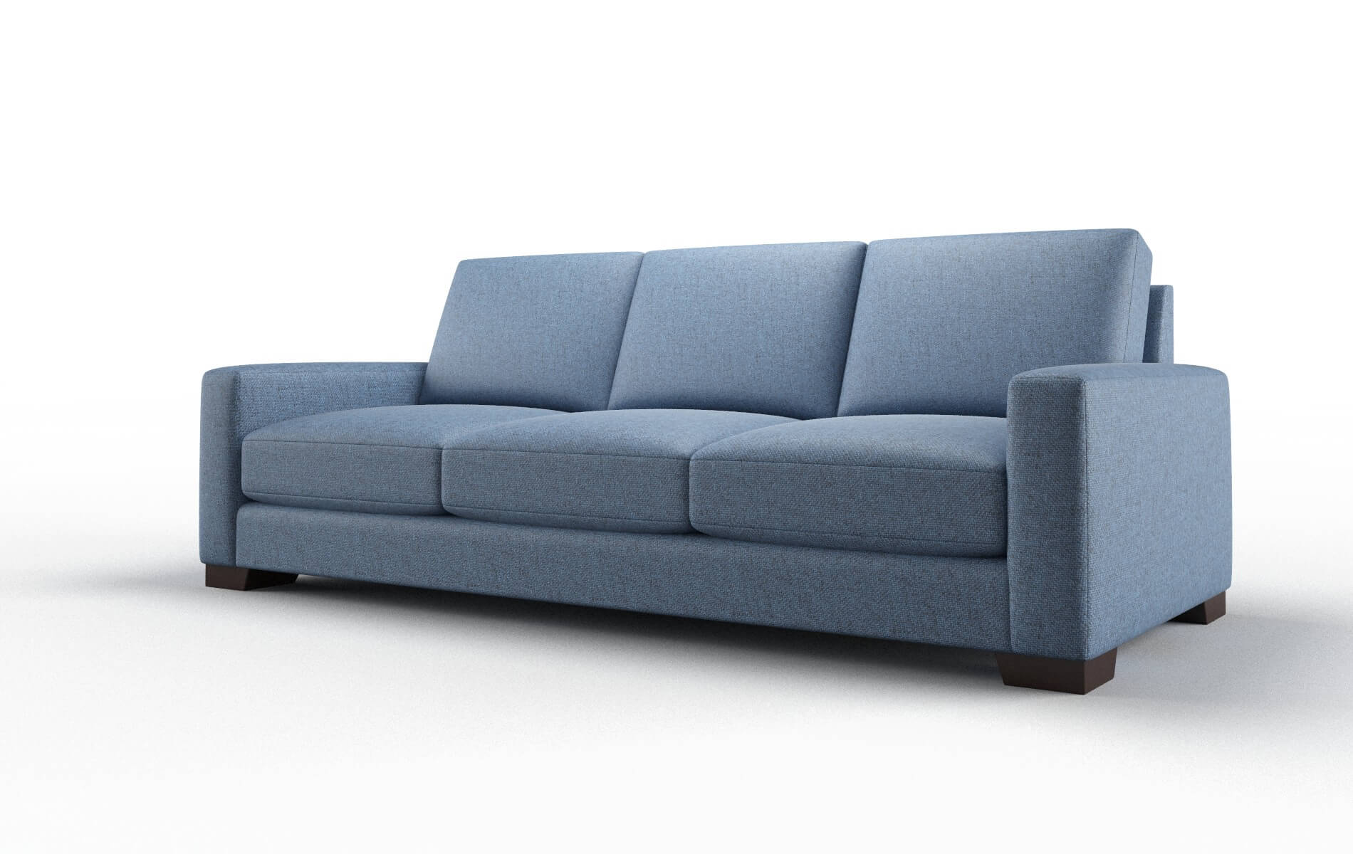 London Derby Navy Sofa espresso legs 4