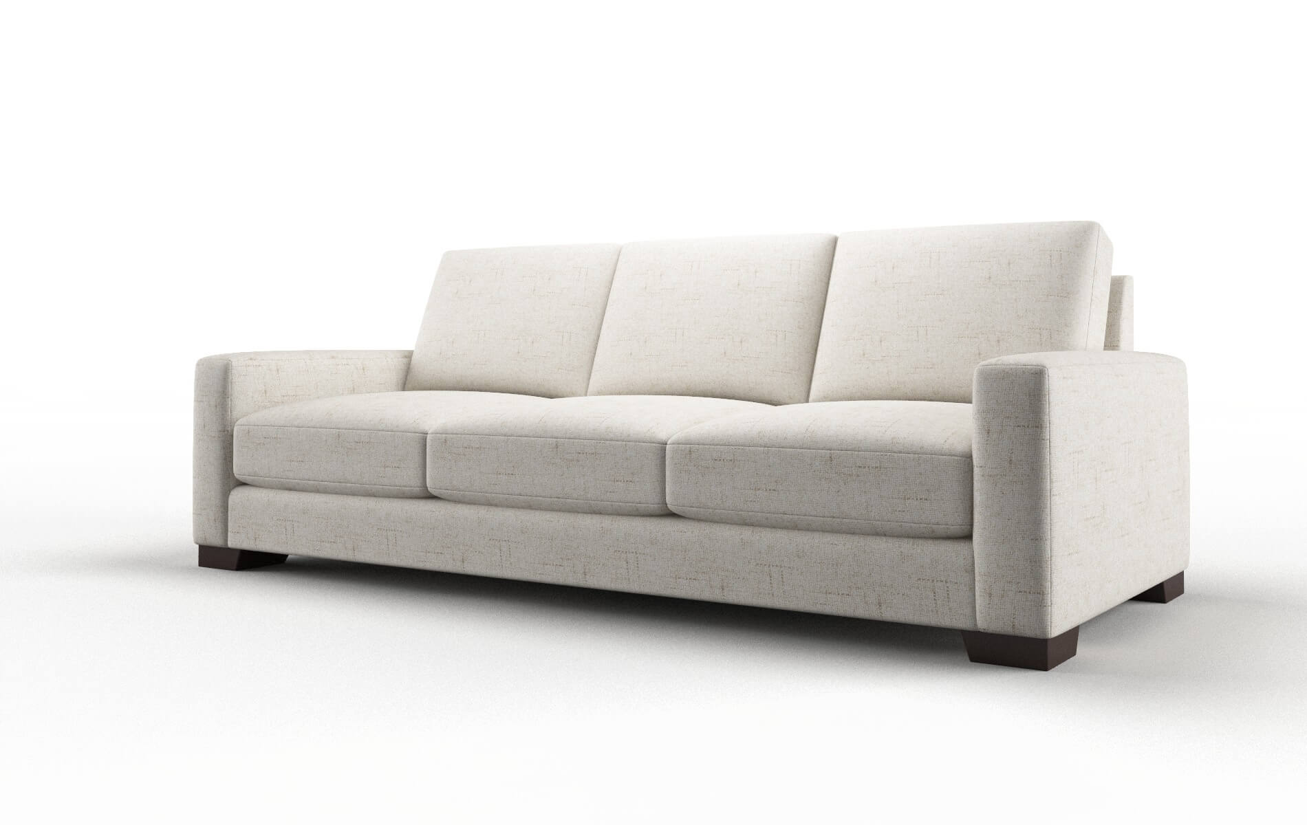 London Derby Taupe Sofa espresso legs 4