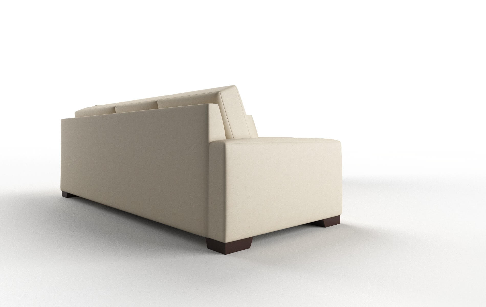 London Dream_d Almond Sectional espresso legs 3