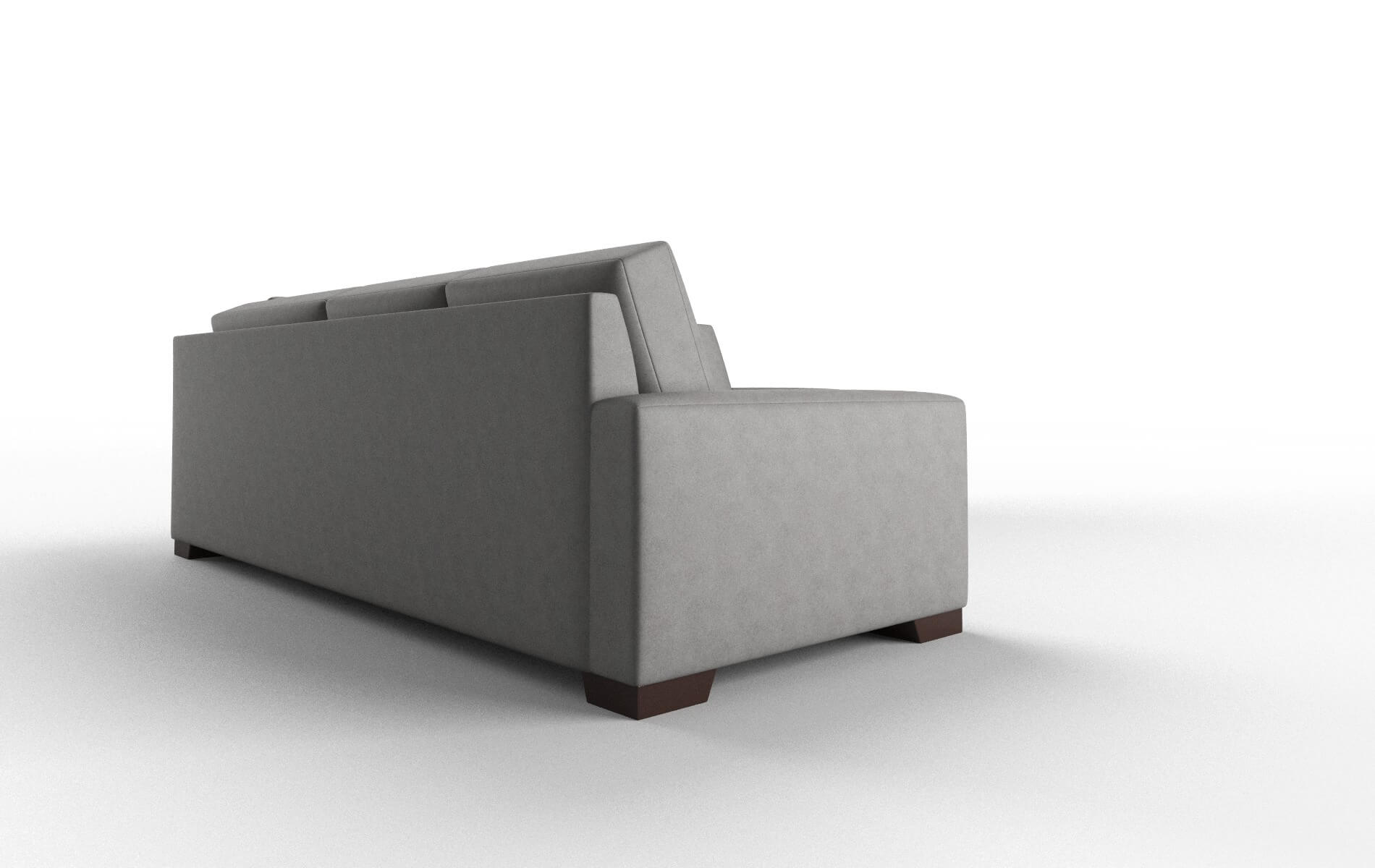 London Dream_d Charcoal Sectional espresso legs 3