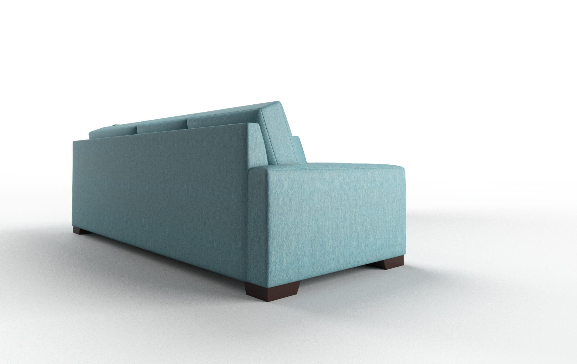 London Dream_d Peacock Sectional espresso legs 3