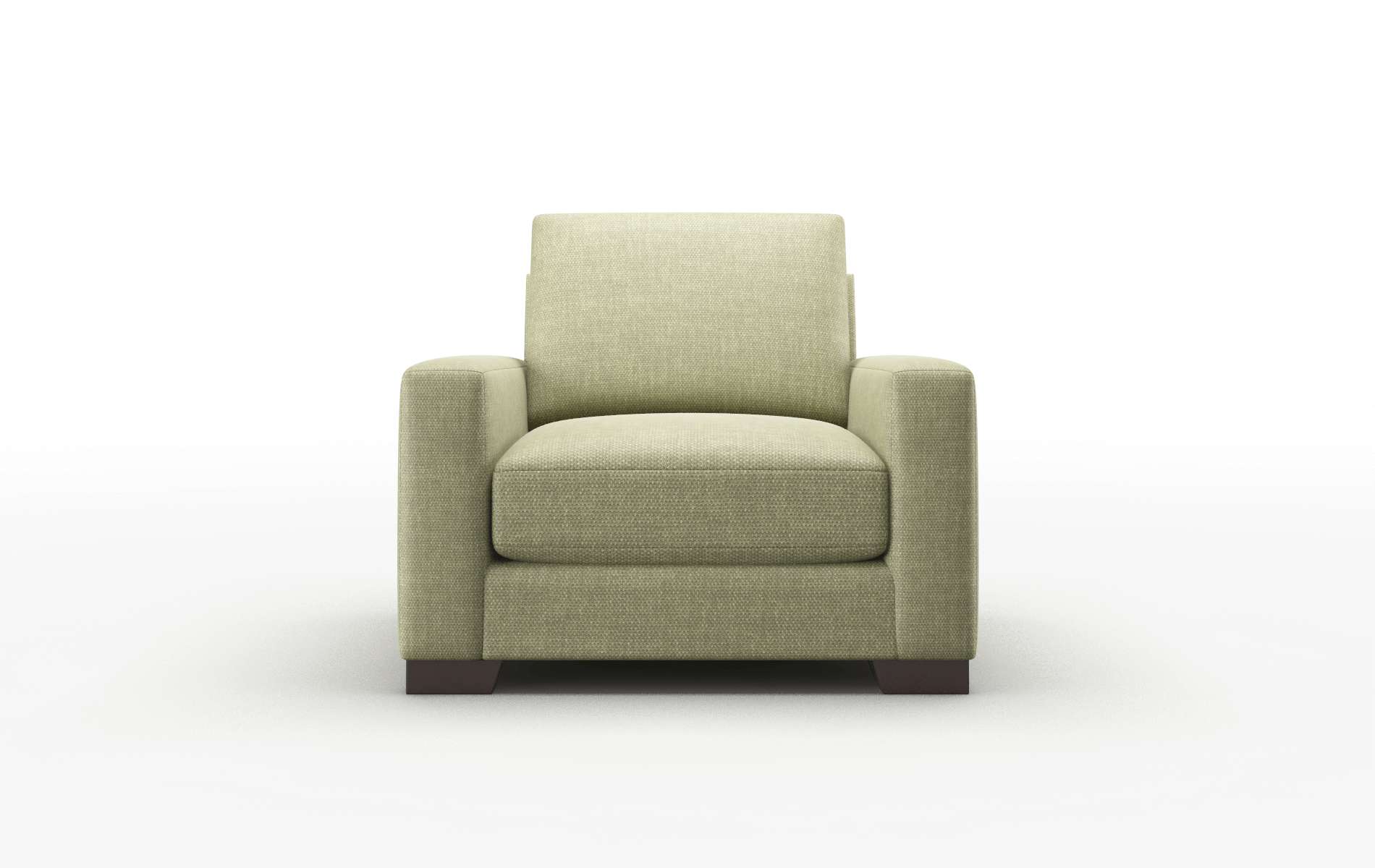 London Durham Lime Chair espresso legs 1