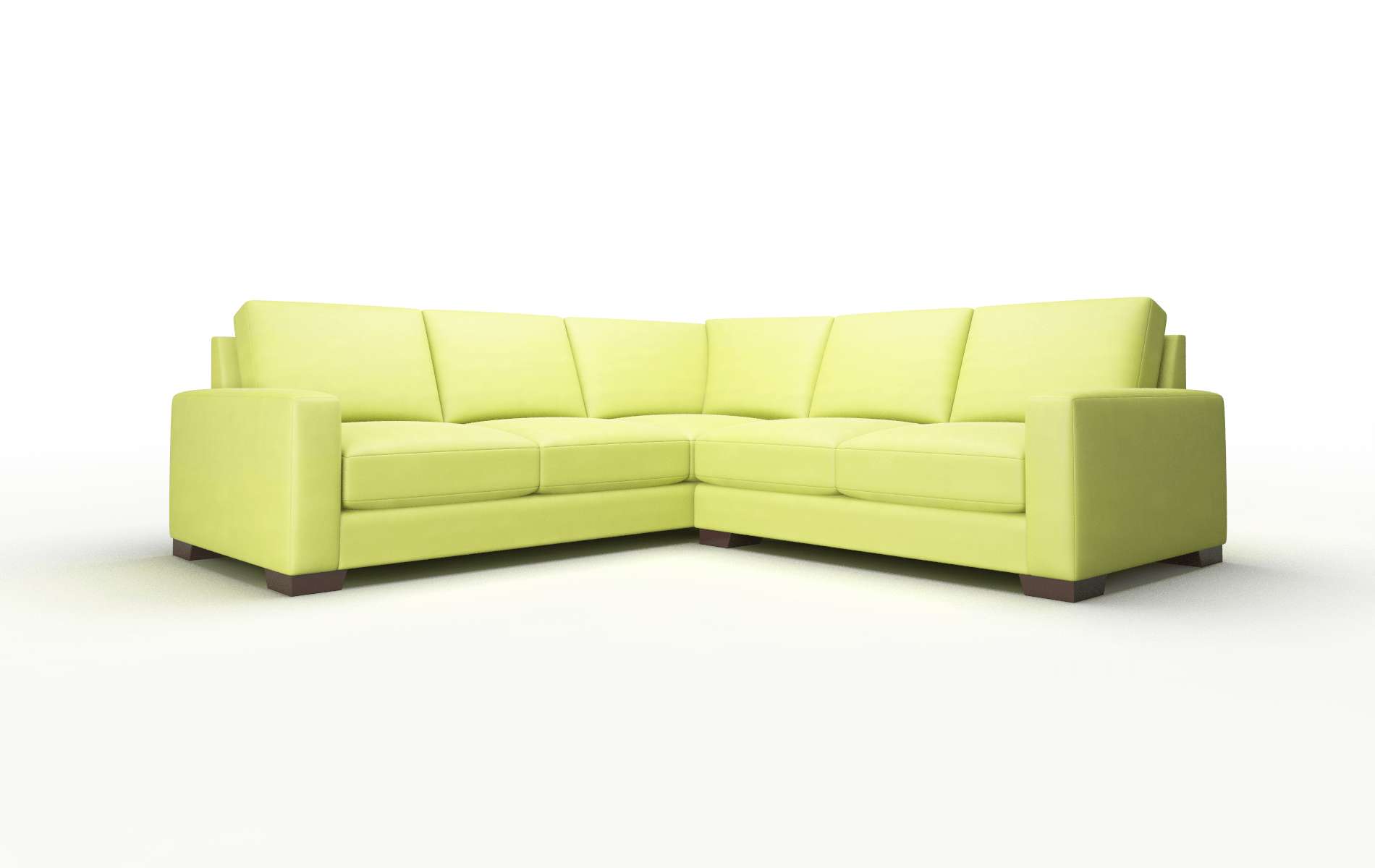 London Hathaway apple Sectional Espresso Legs  1
