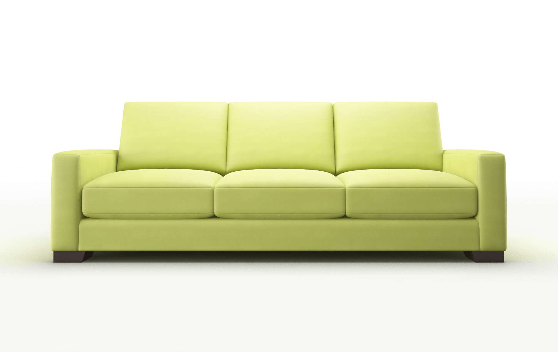 London Hathaway apple Sofa Espresso Legs  1
