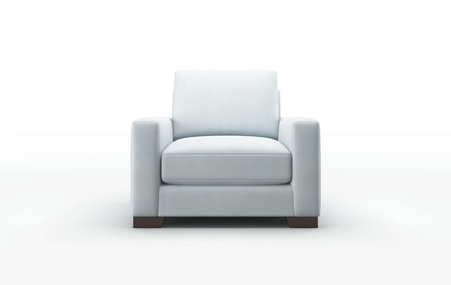 London Hathaway Aqua Chair espresso legs 1