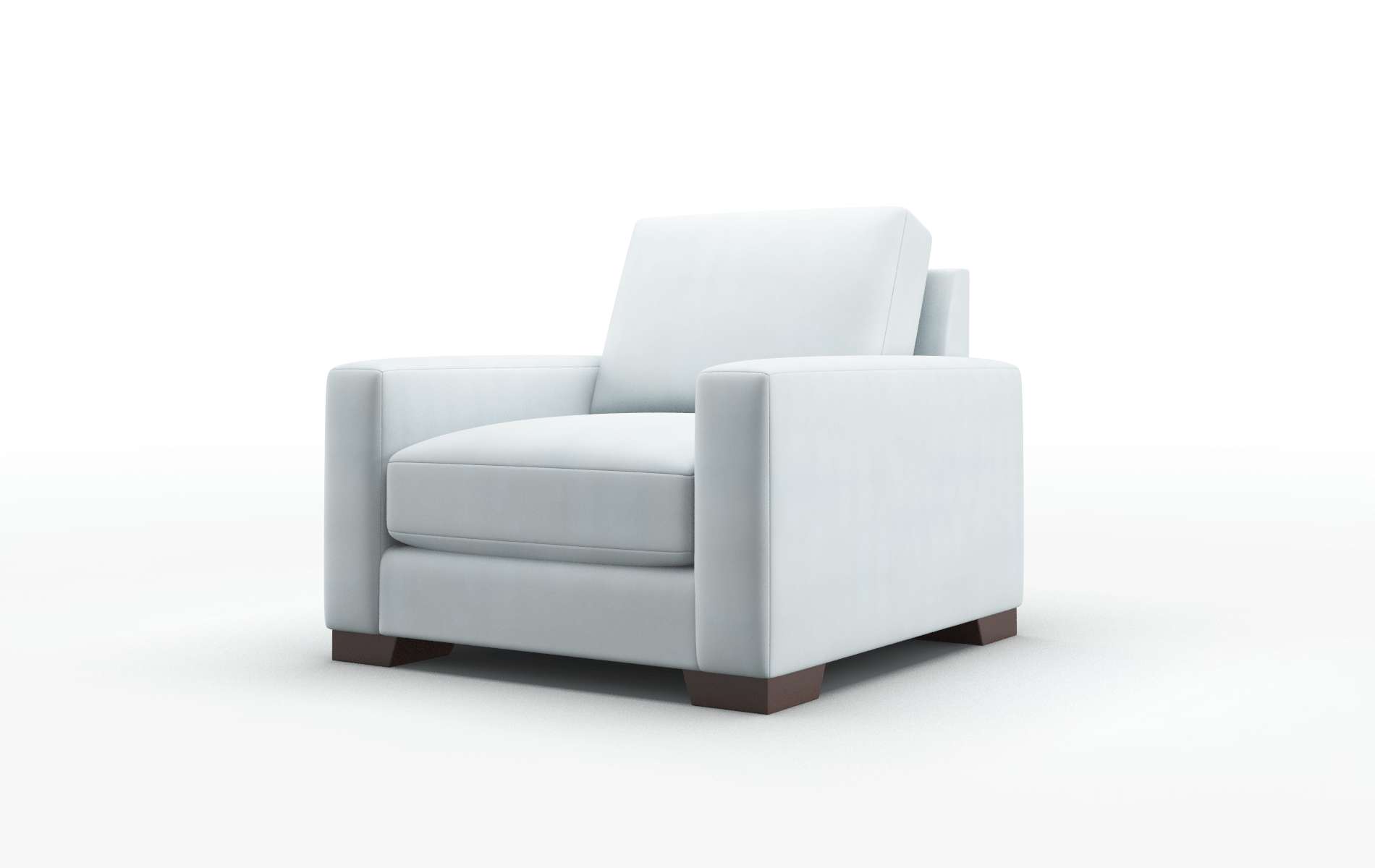 London Hathaway Aqua Chair espresso legs 4