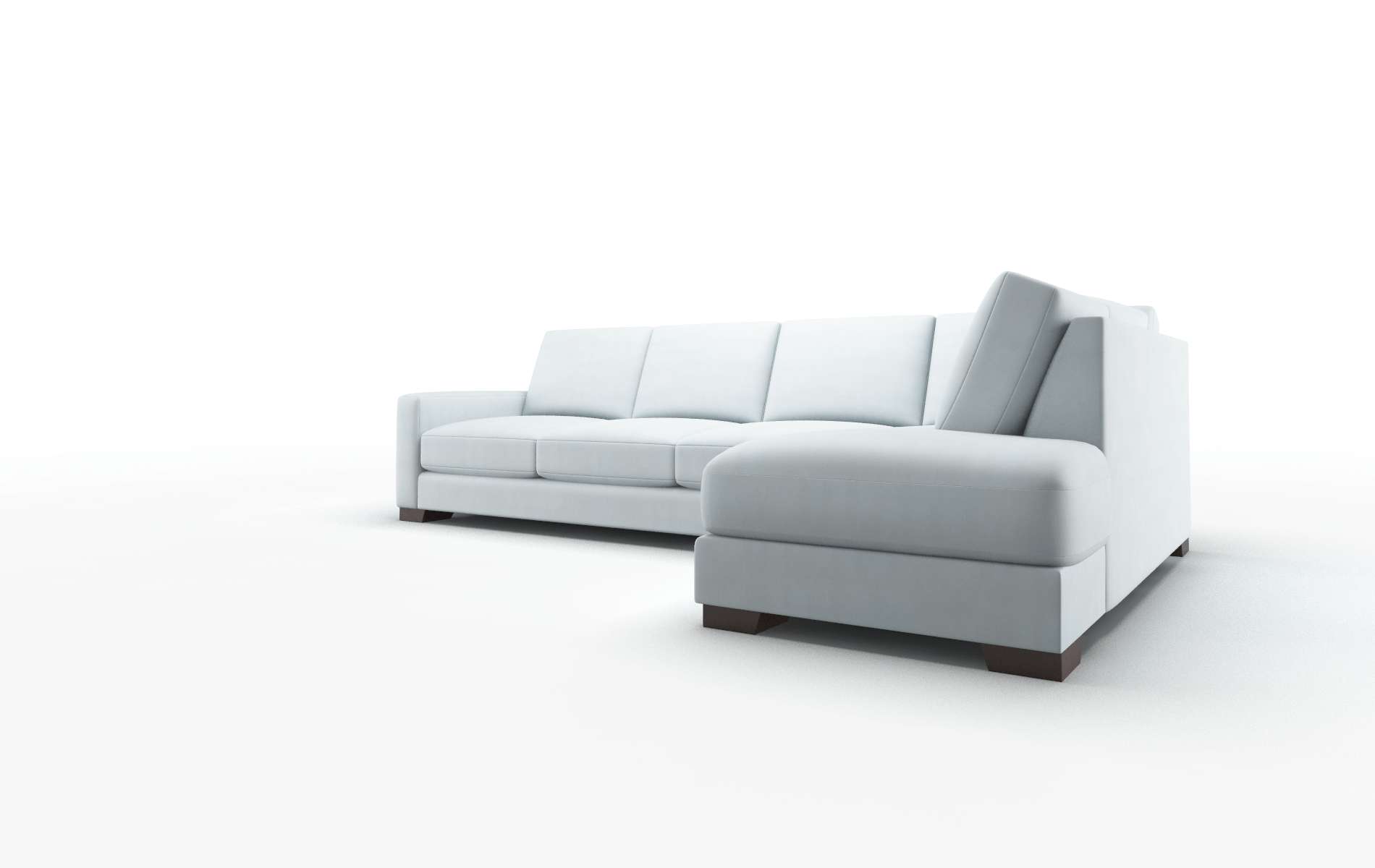 London Hathaway Aqua Panel espresso legs 4