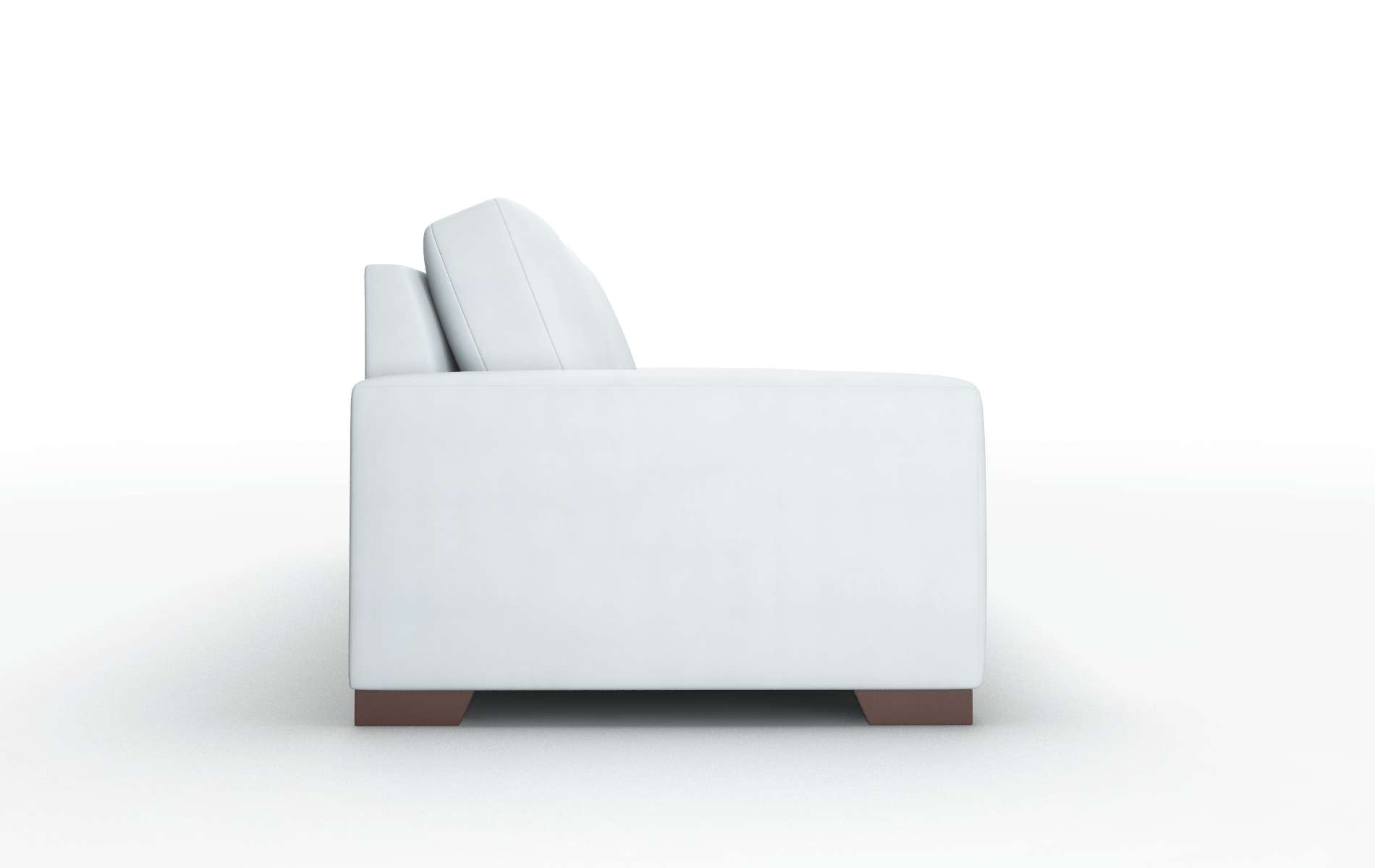 London Hathaway Aqua Sofa espresso legs 3