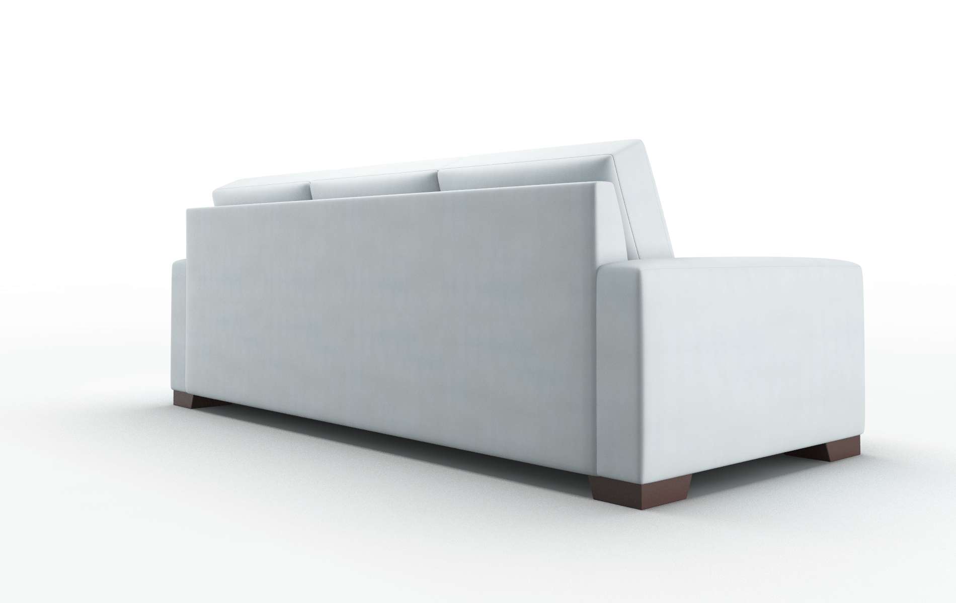London Hathaway Aqua Sofa espresso legs 5