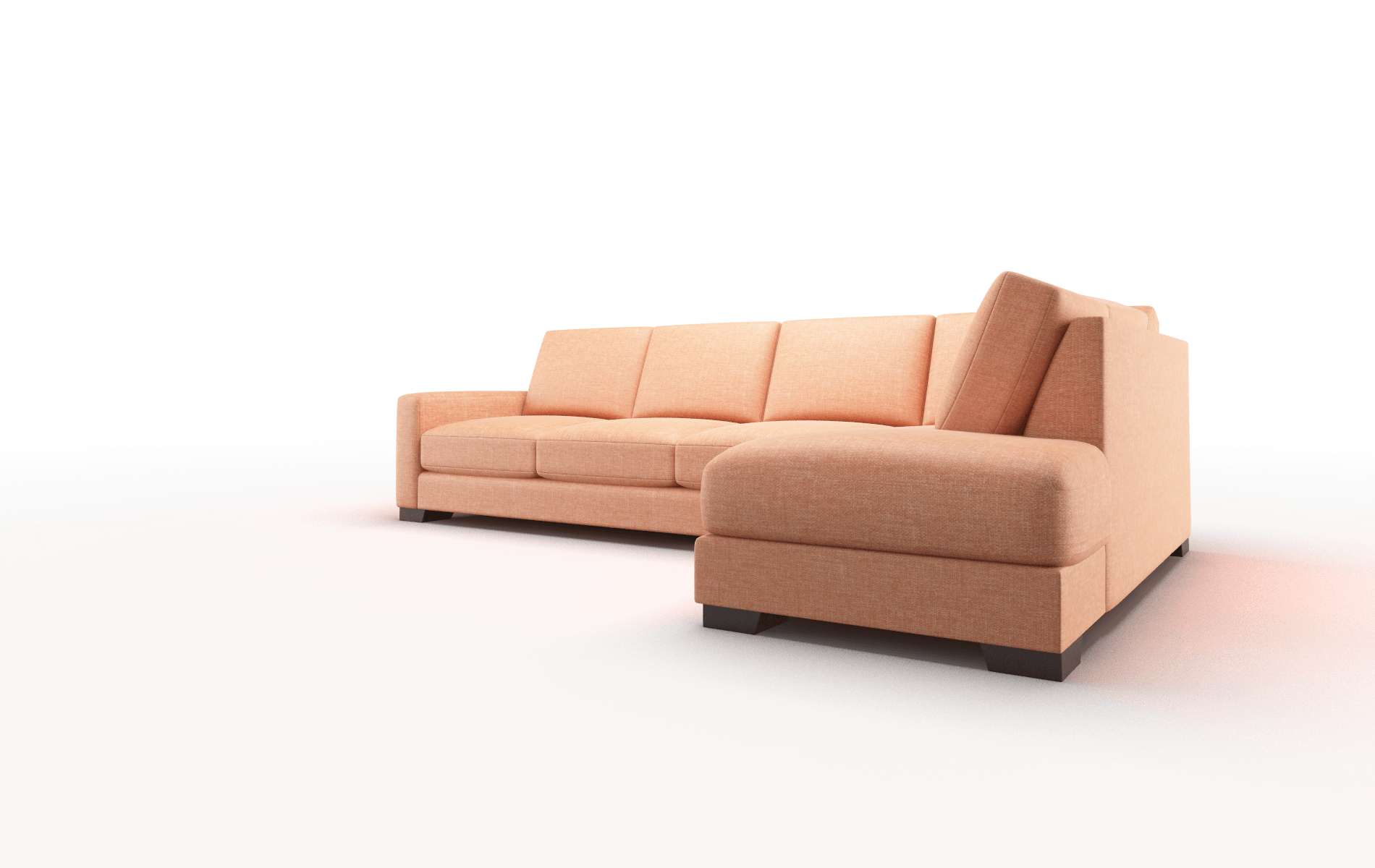 London Hepburn Appricot Panel espresso legs 4
