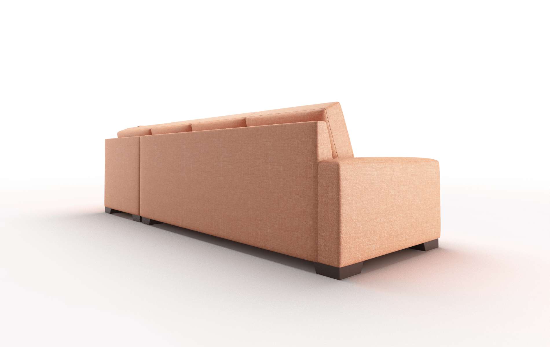 London Hepburn Appricot Panel espresso legs 5