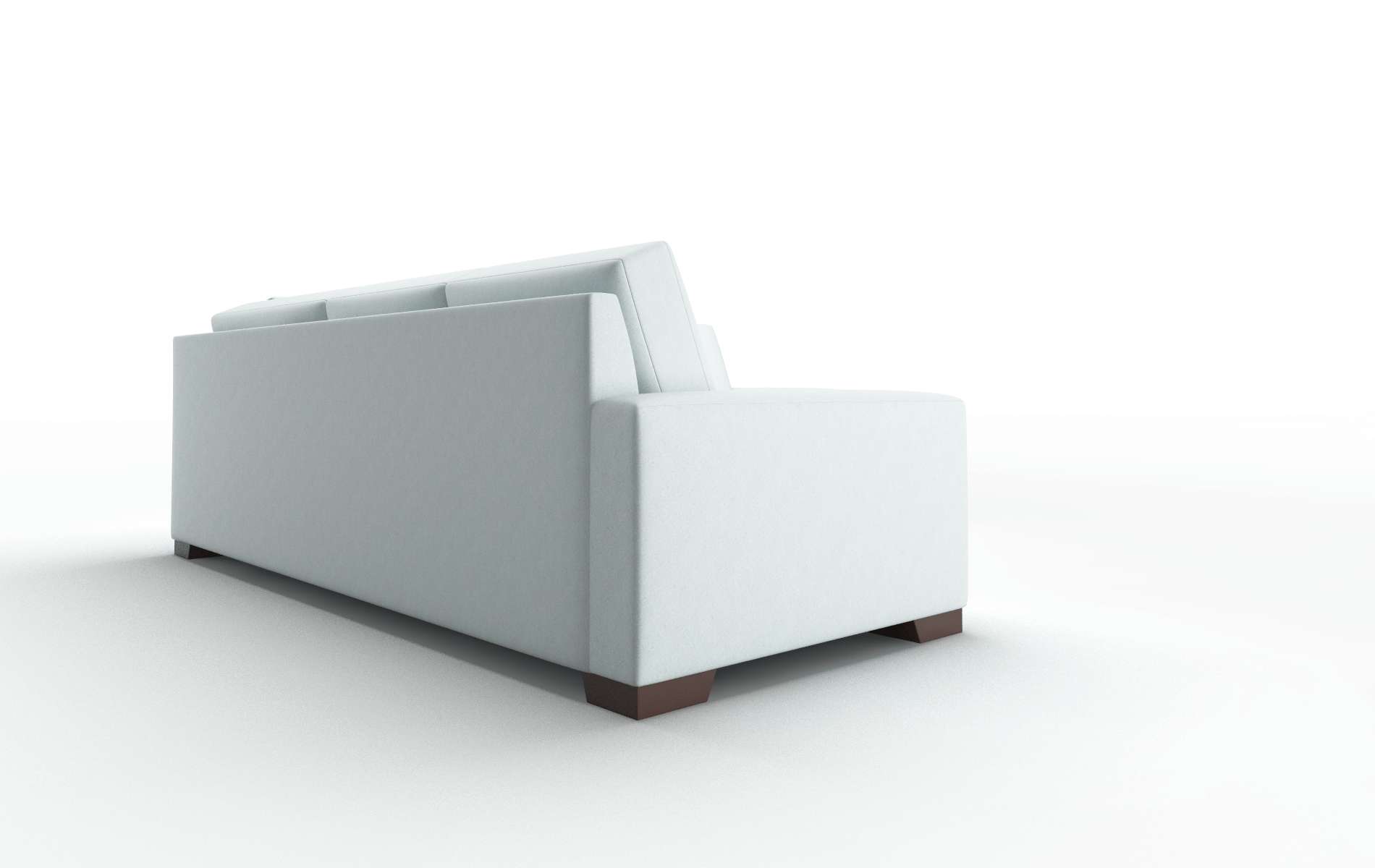 London Hepburn Peridot Sectional espresso legs 3