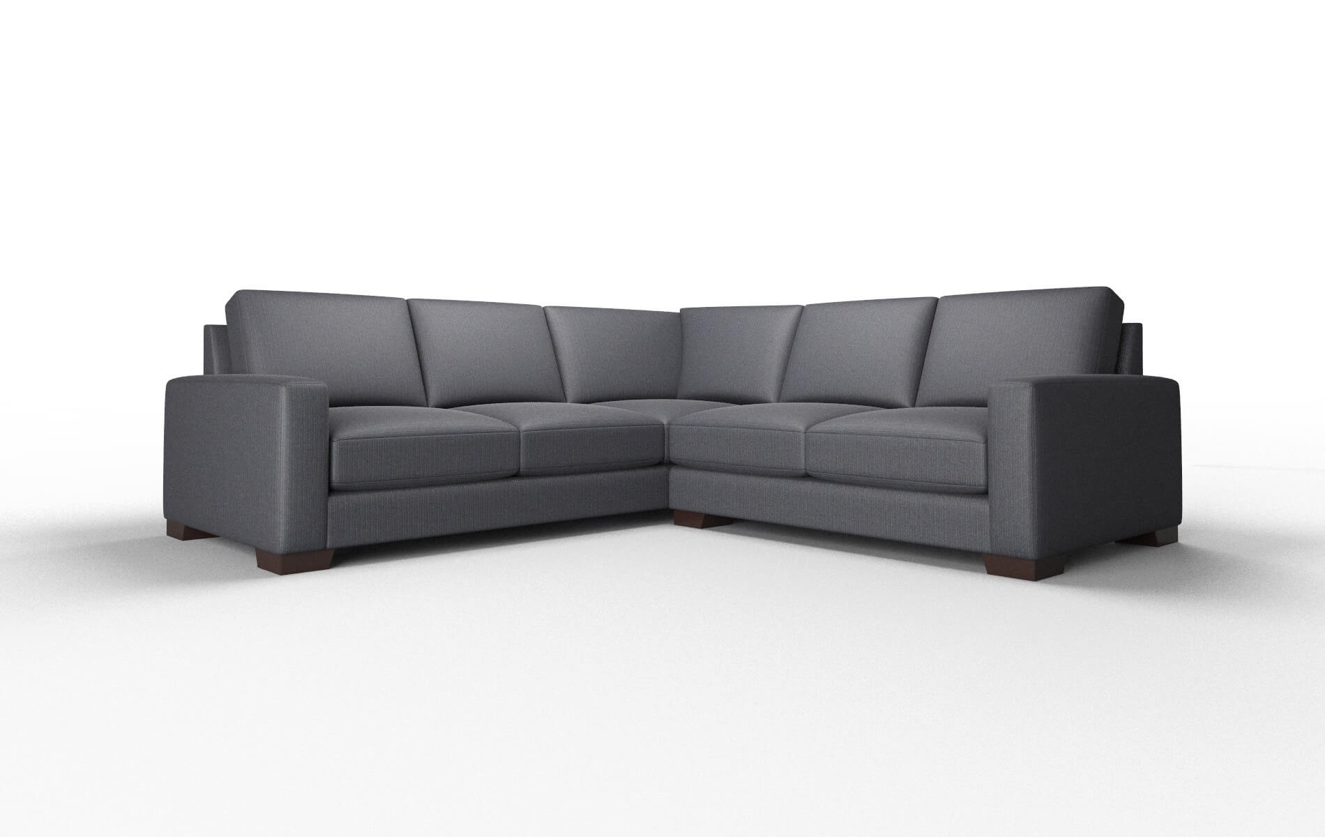 London Hepburn_hrp Deep_sea Sectional espresso legs 1