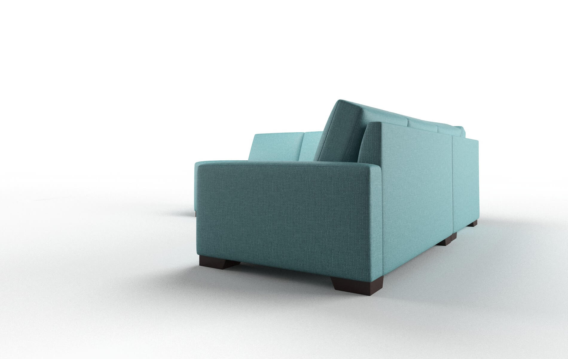 London Hepburn_hrp Emerald Sectional espresso legs 4