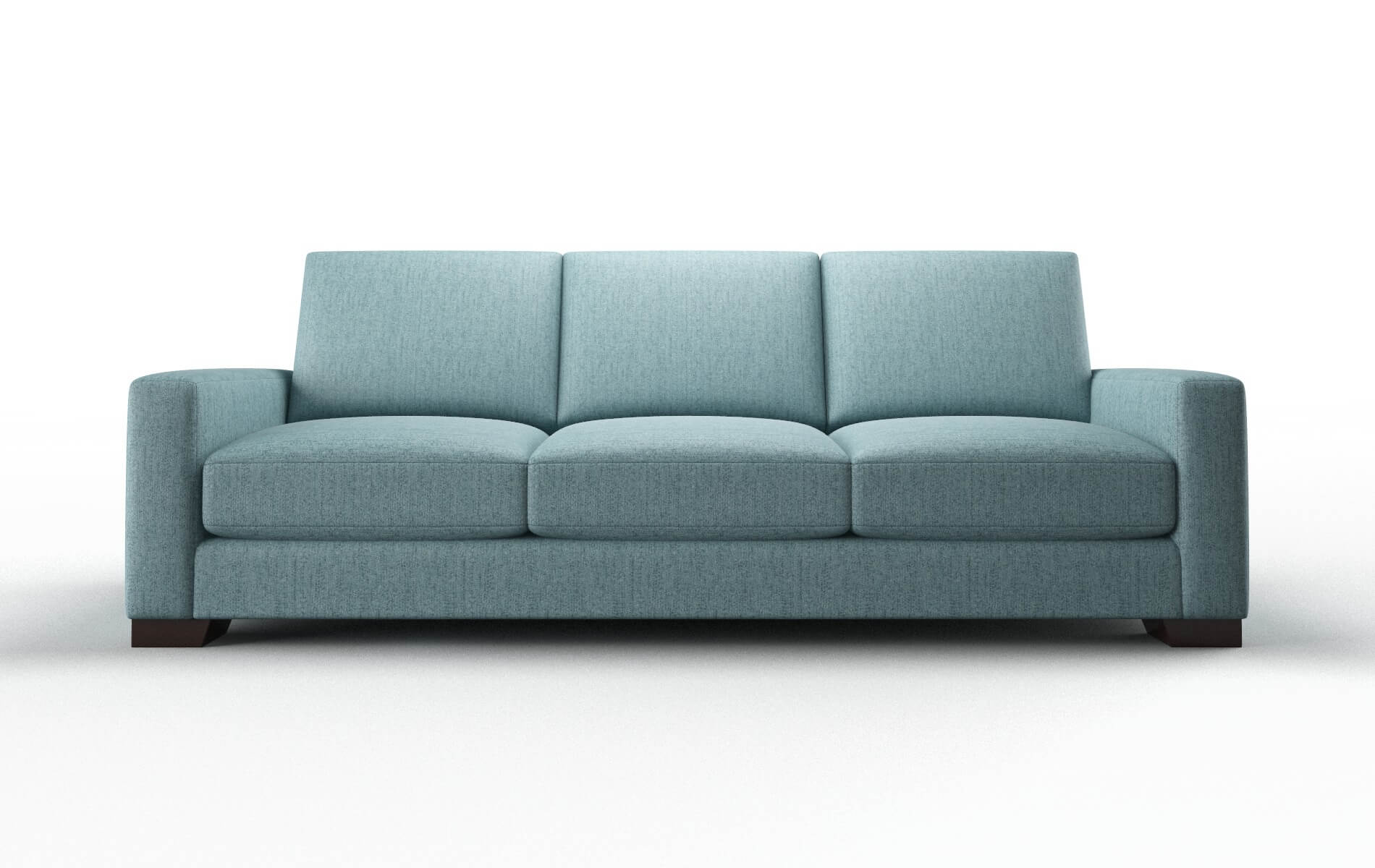 London Insight peacock Sofa Espresso Legs  1