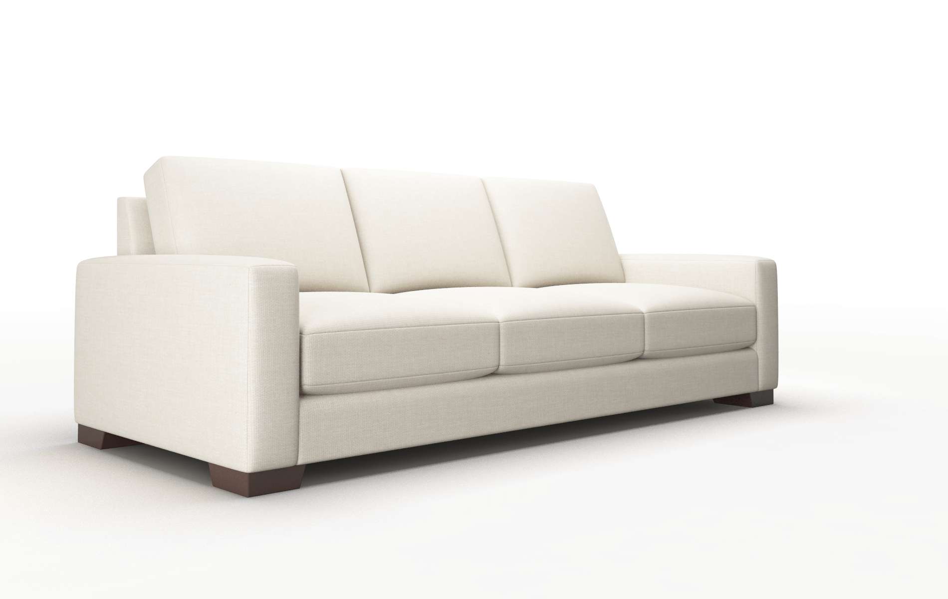 London Keylargo Almond Sofa espresso legs 2
