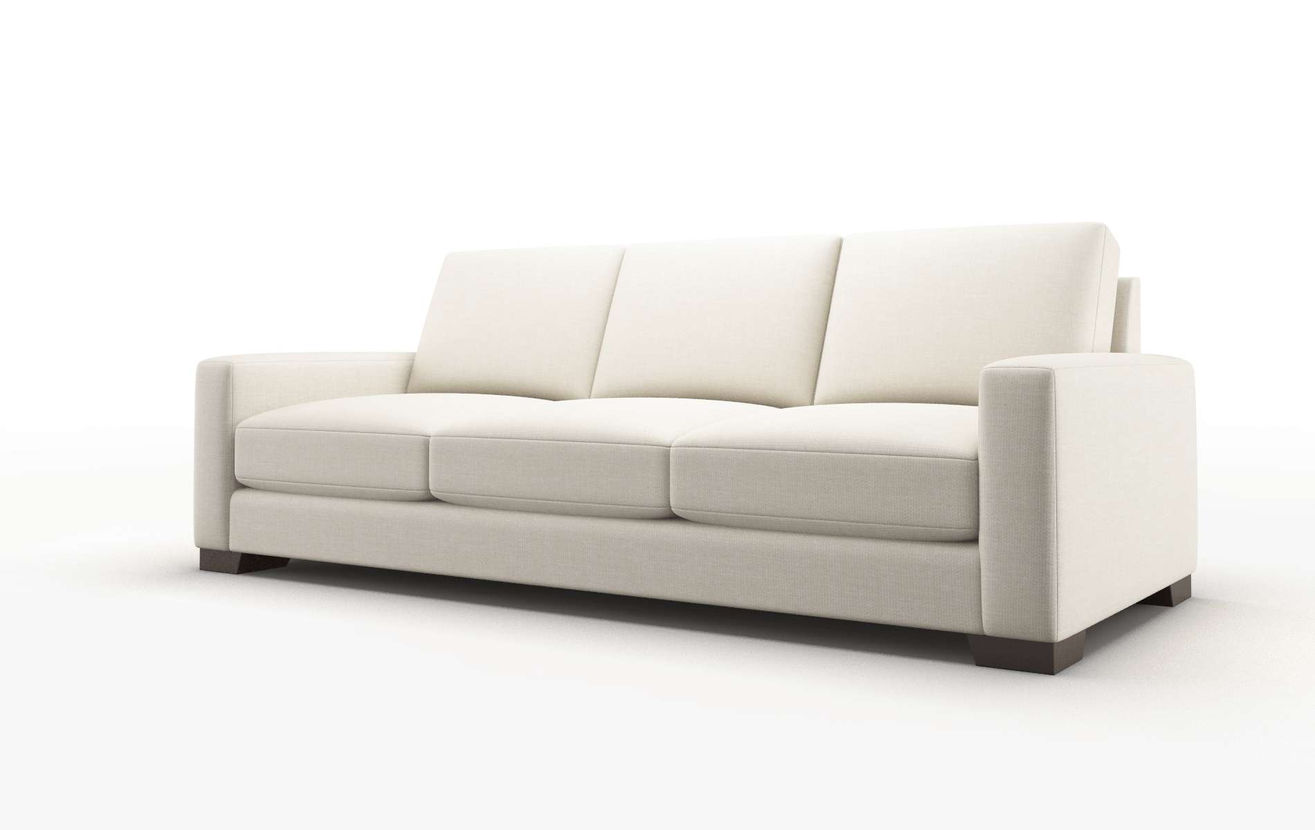 London Keylargo Almond Sofa espresso legs 4