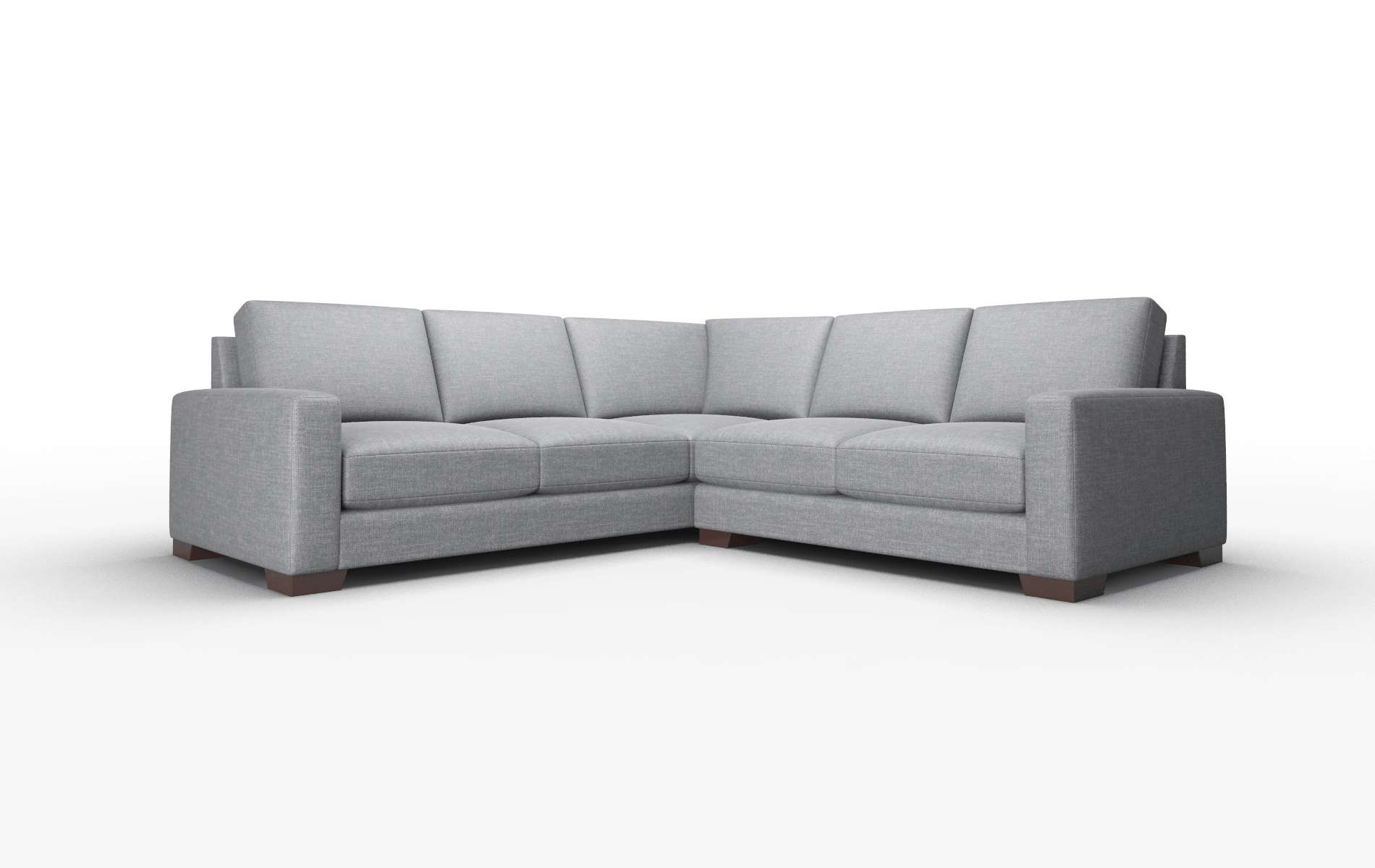 London Keylargo Graphite Sectional espresso legs 1