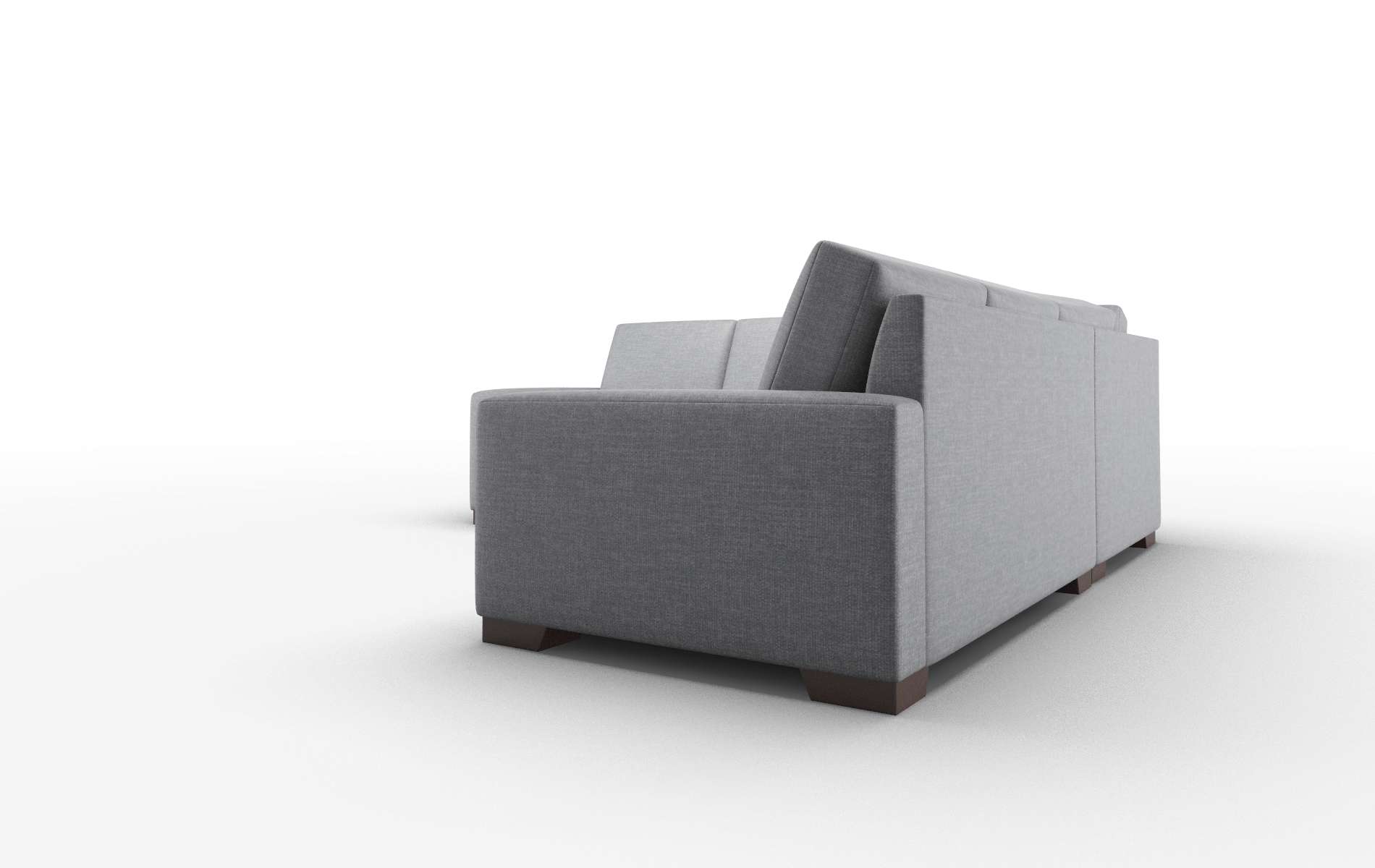 London Keylargo Graphite Sectional espresso legs 4