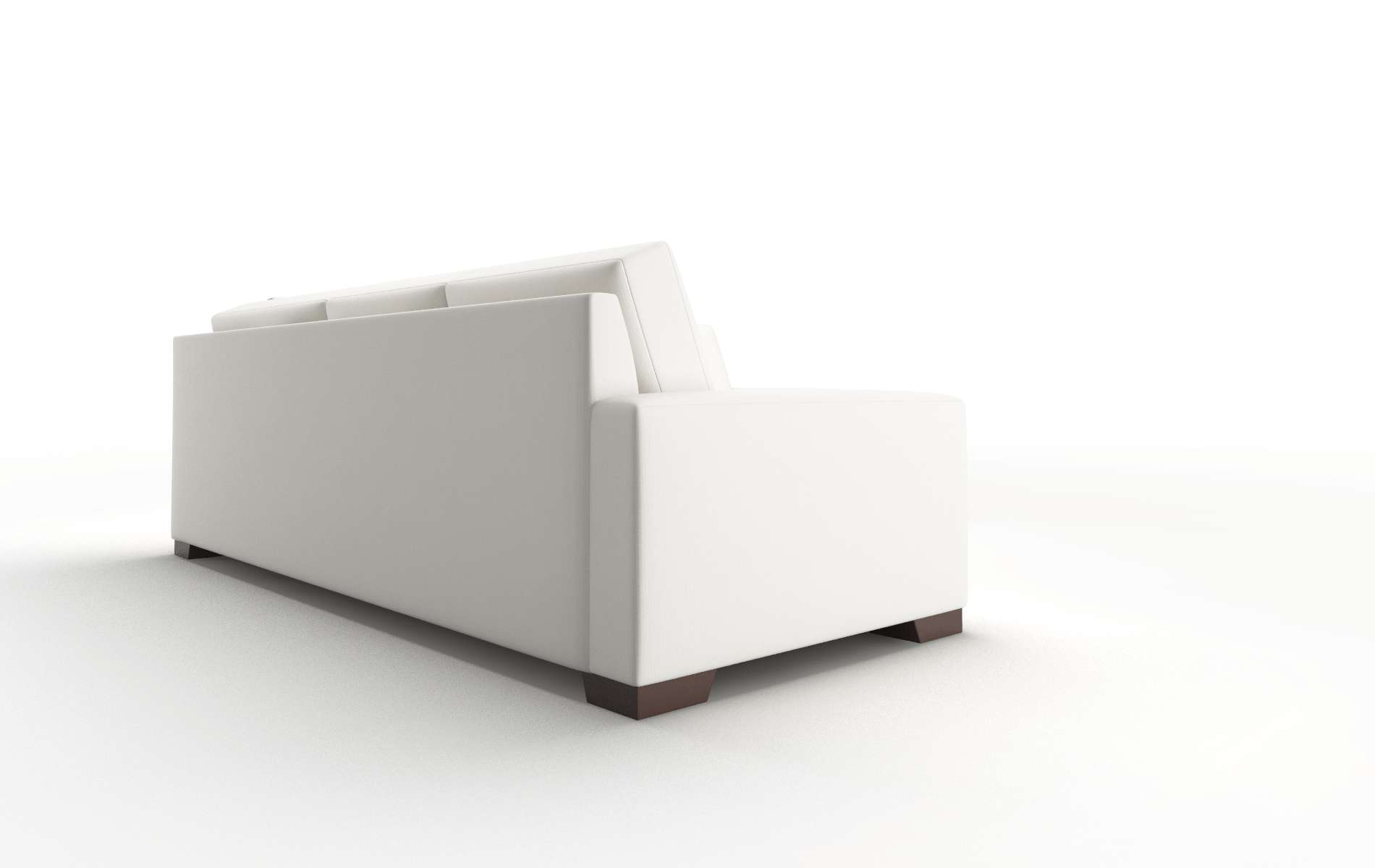 London Keylargo Oatmeal Sectional espresso legs 3