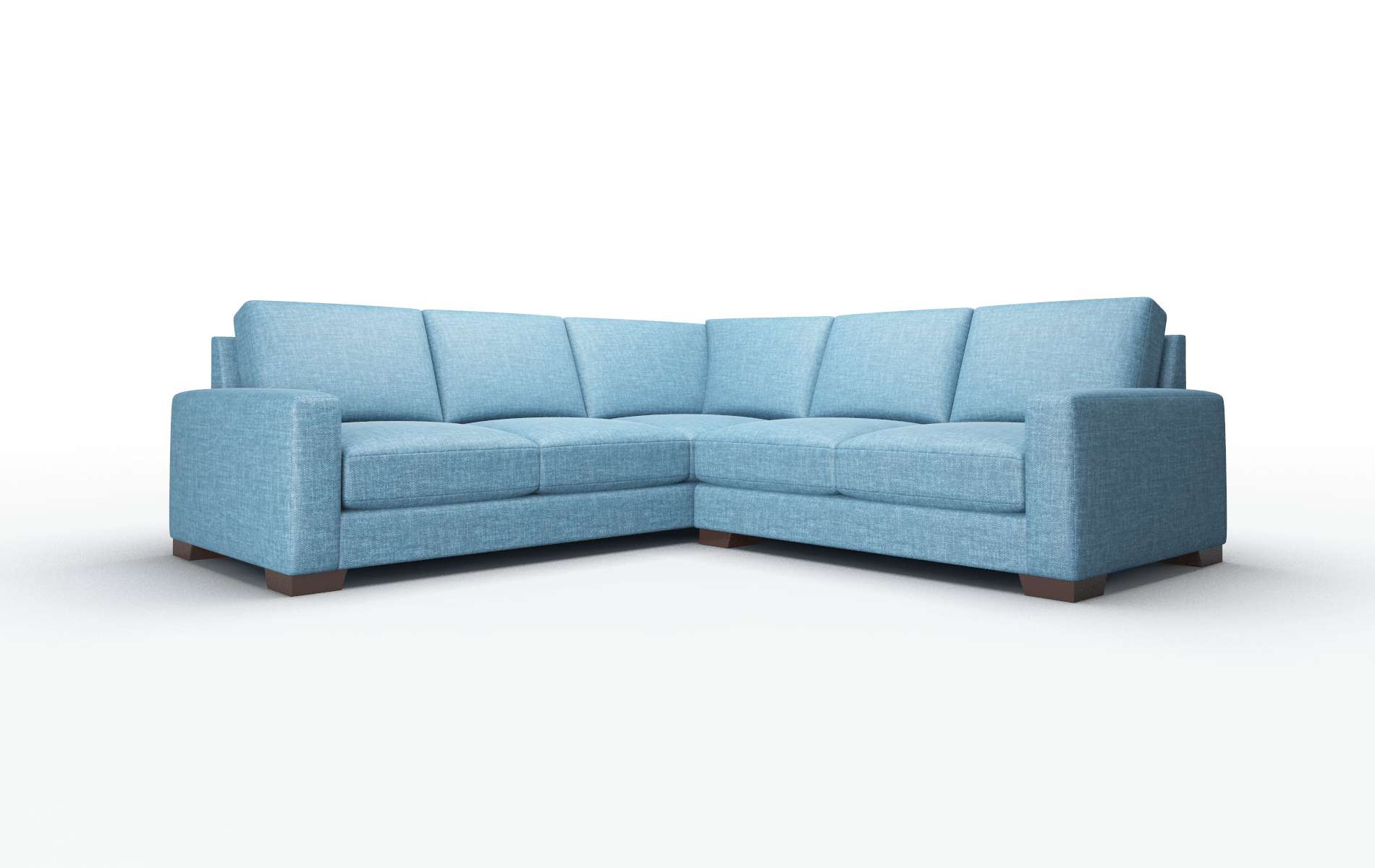London Keylargo Ocean Sectional espresso legs 1