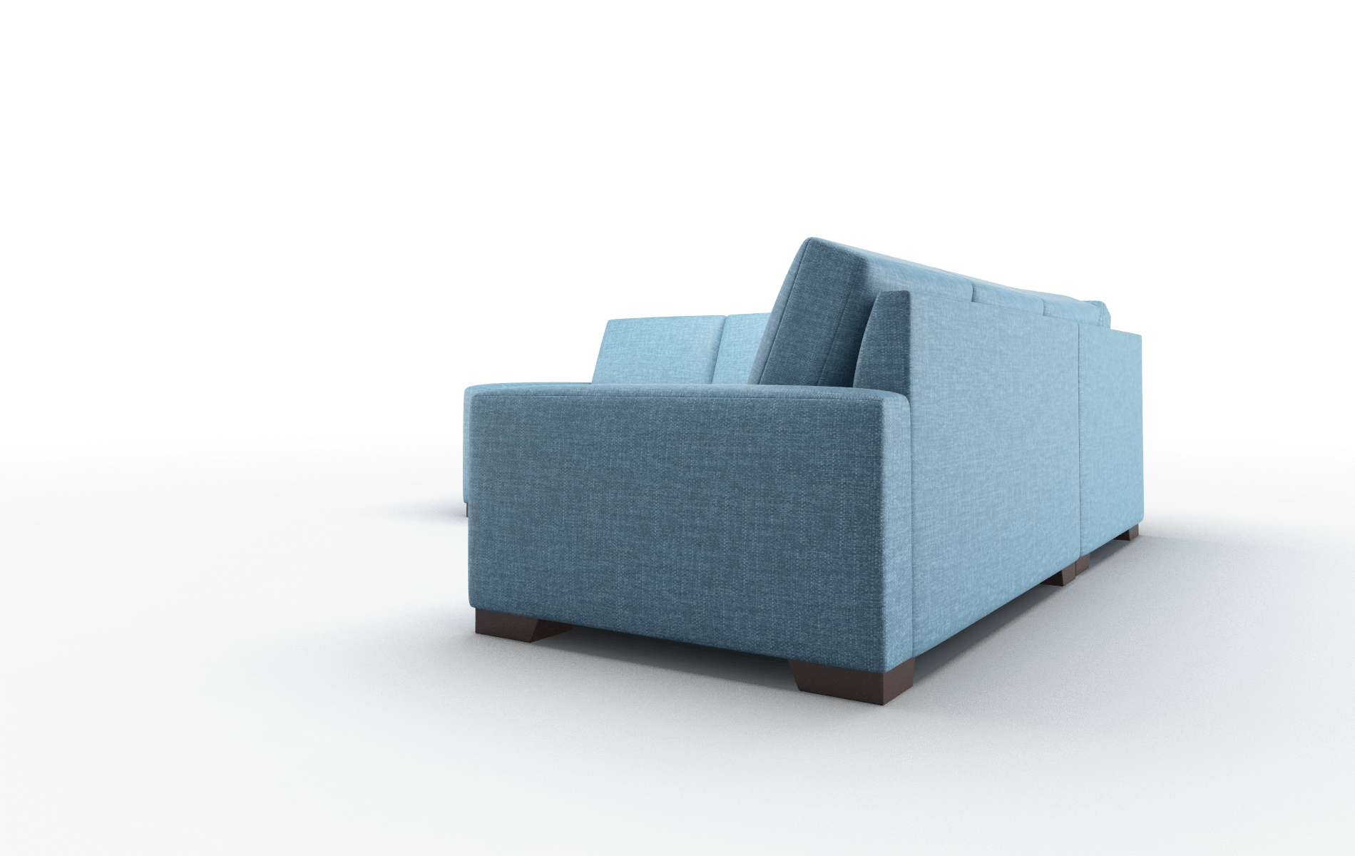 London Keylargo Ocean Sectional espresso legs 4