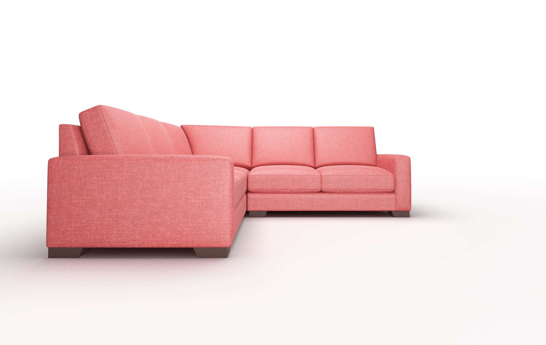 London Keylargo Ruby Sectional espresso legs 2