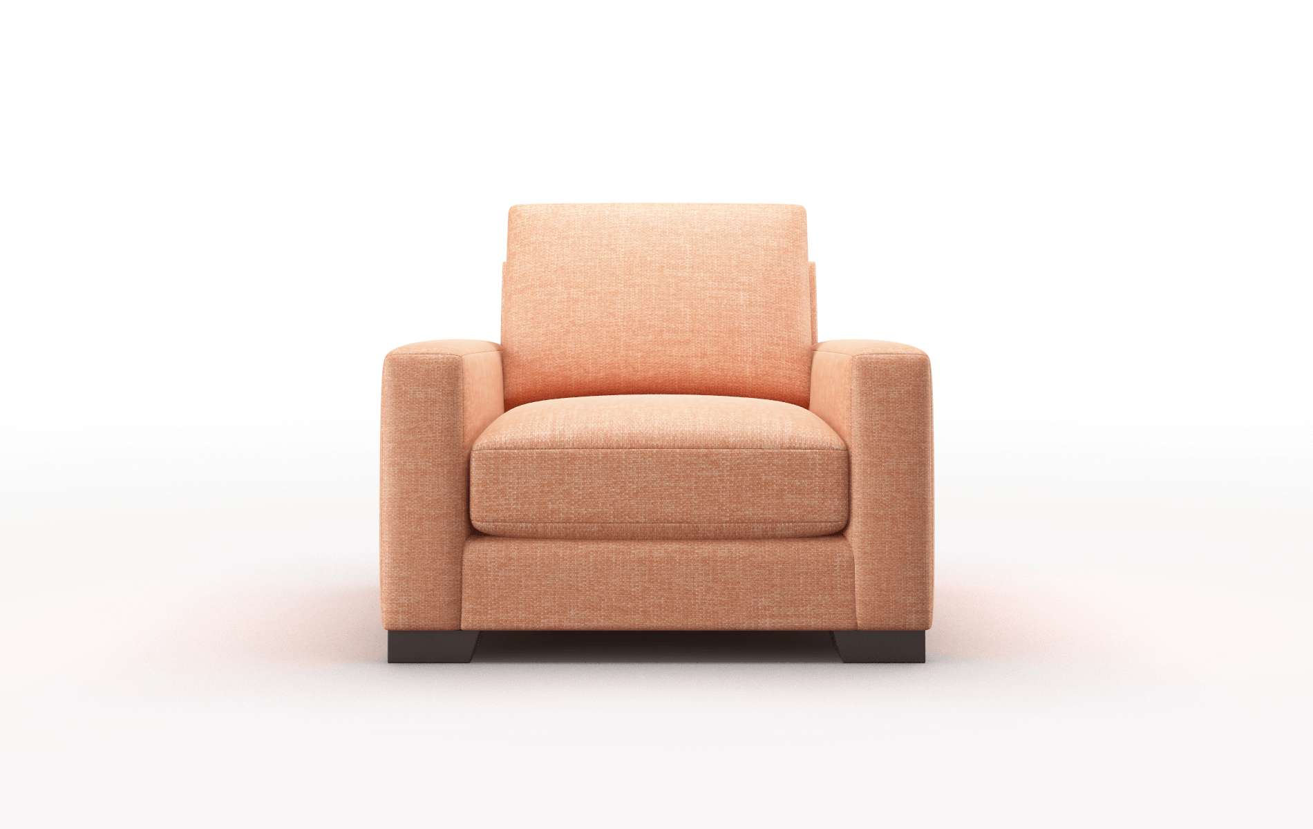 London Keylargo Terracotta Chair espresso legs 1