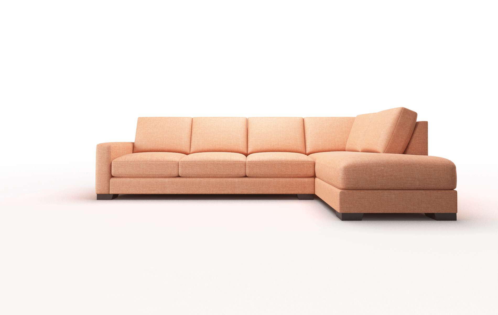 London Keylargo Terracotta Panel espresso legs 1