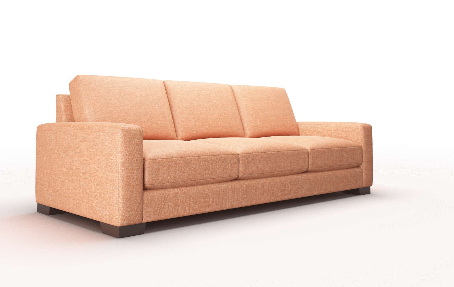 London Keylargo Terracotta Sofa espresso legs 2