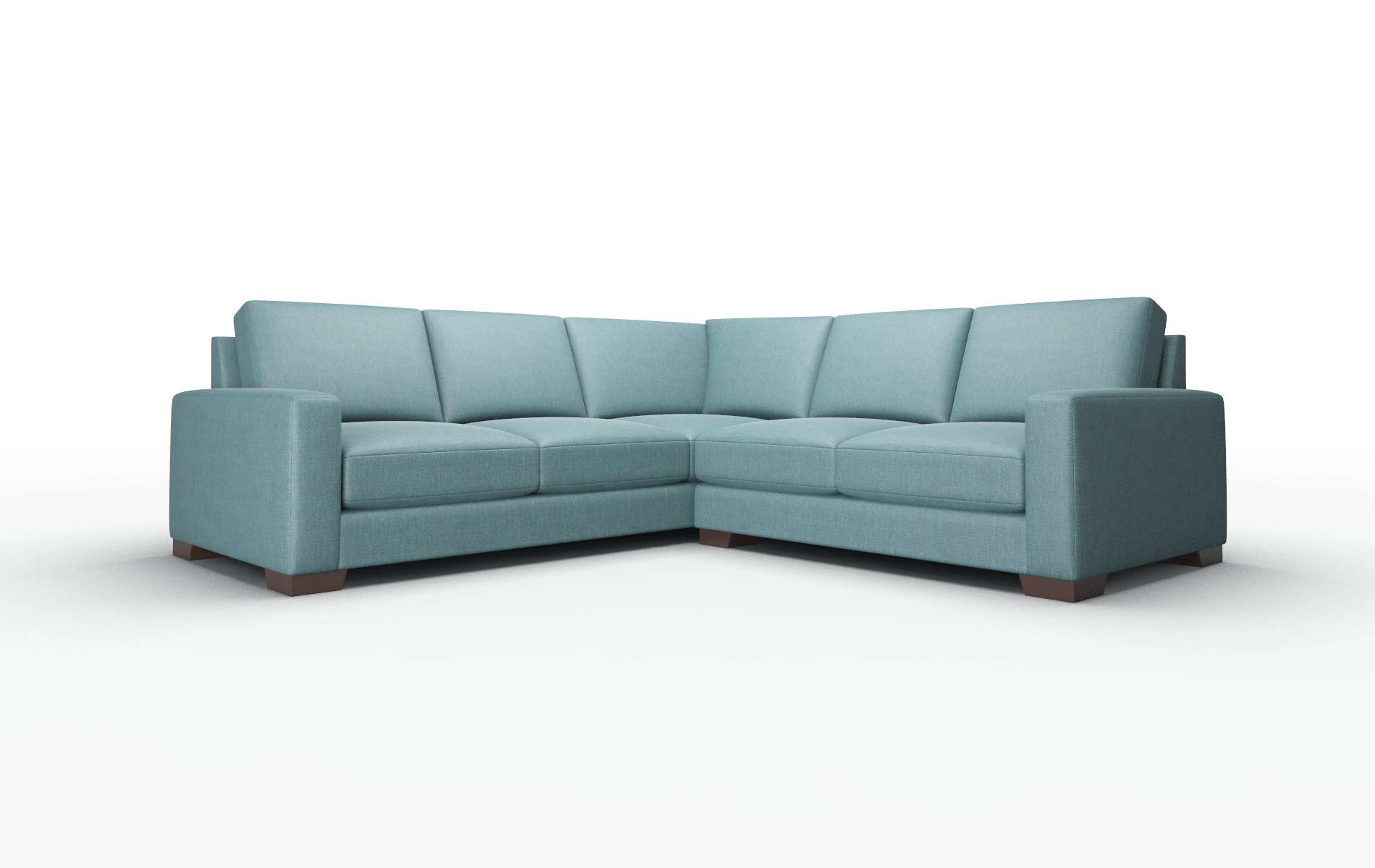 London Lana Eclipse Sectional espresso legs 1