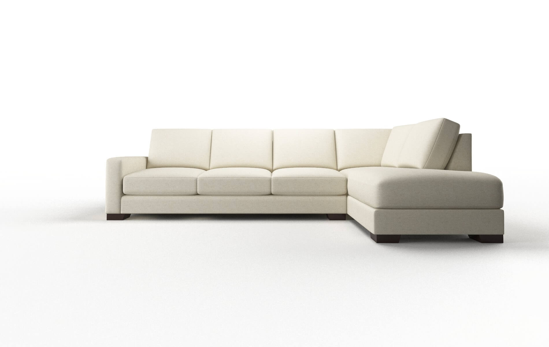 London Lana sand Panel Espresso Legs  1