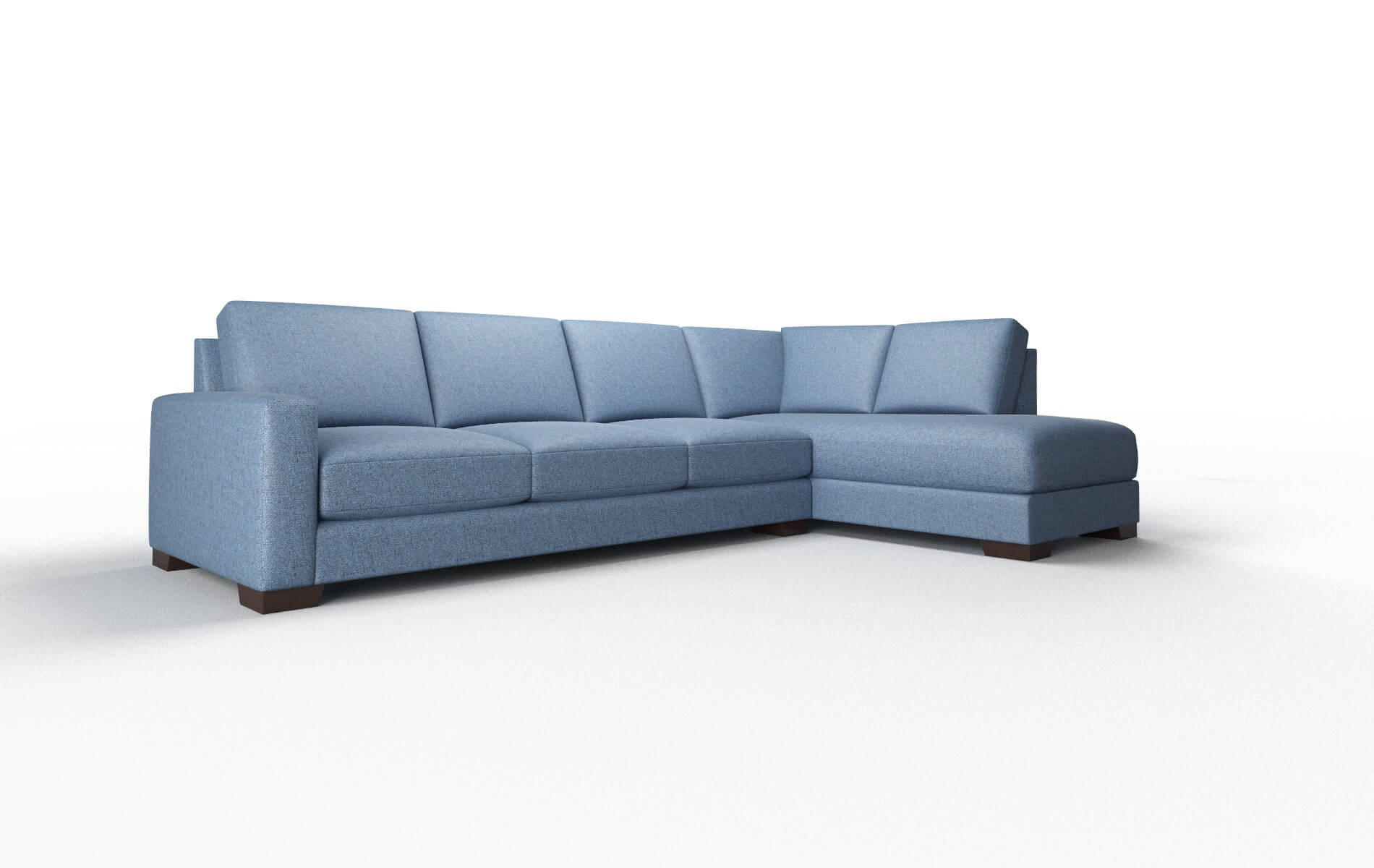 London Leslie Indigo Panel espresso legs 2