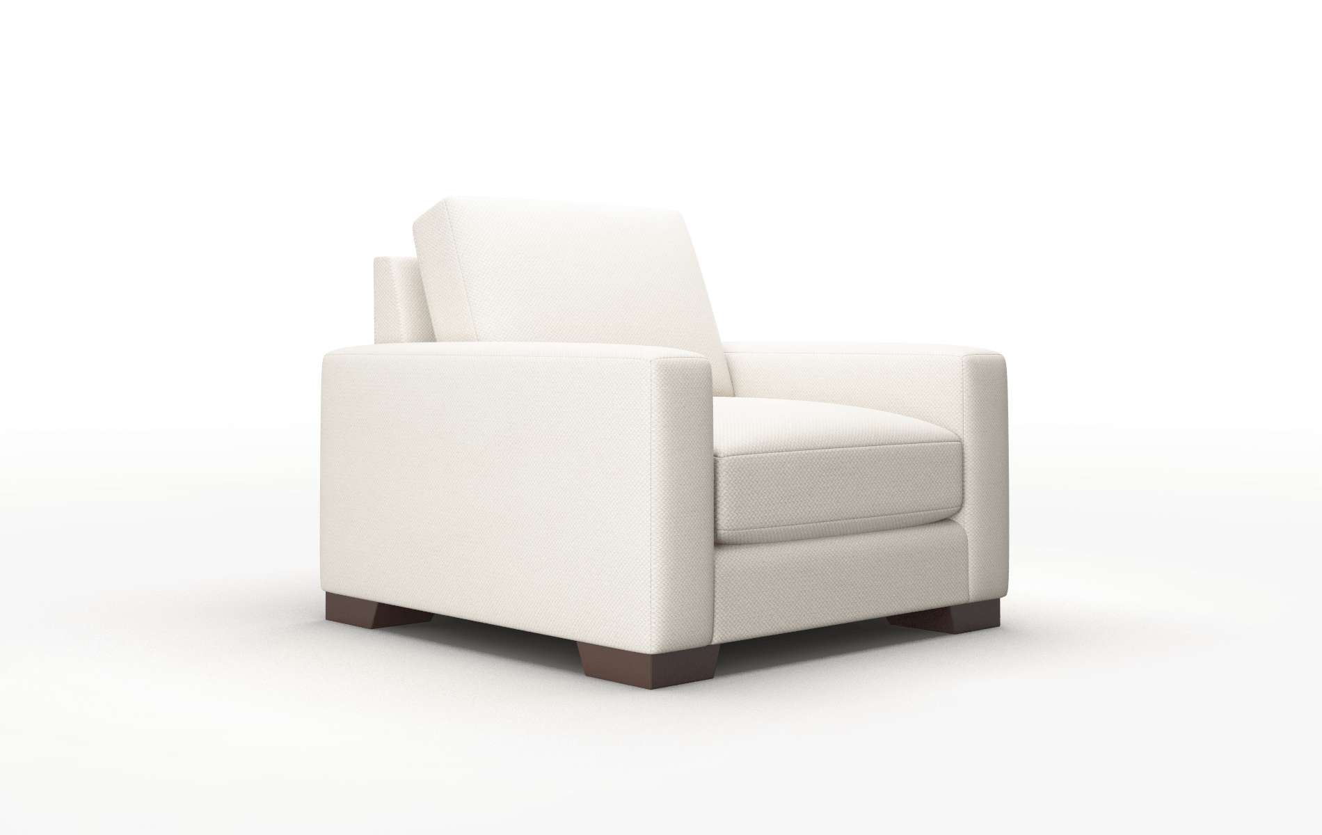 London Malibu Linen Chair espresso legs 2