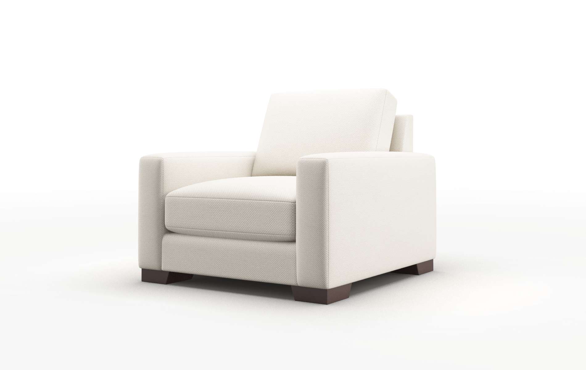 London Malibu Linen Chair espresso legs 4