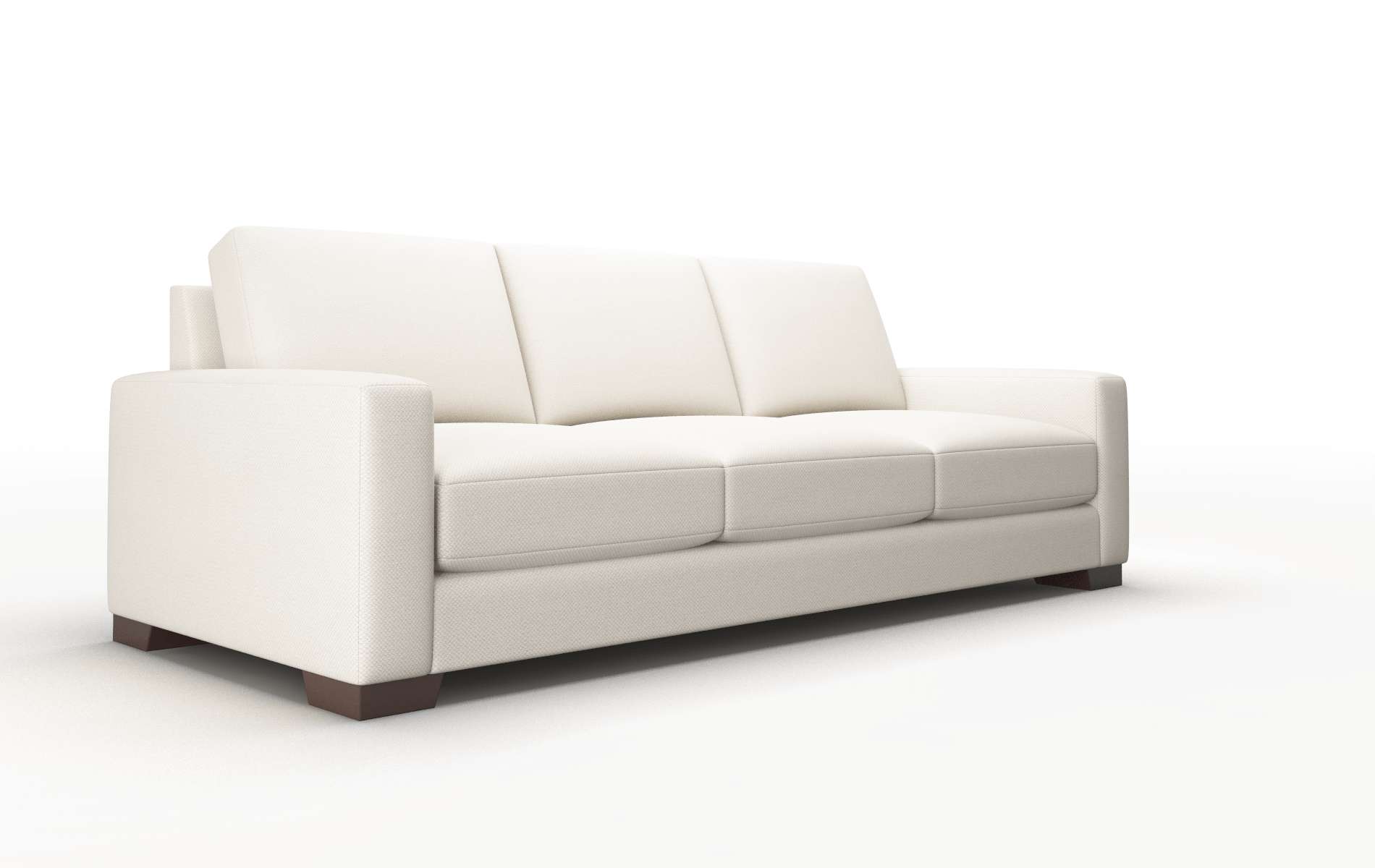 London Malibu Linen Sofa espresso legs 2