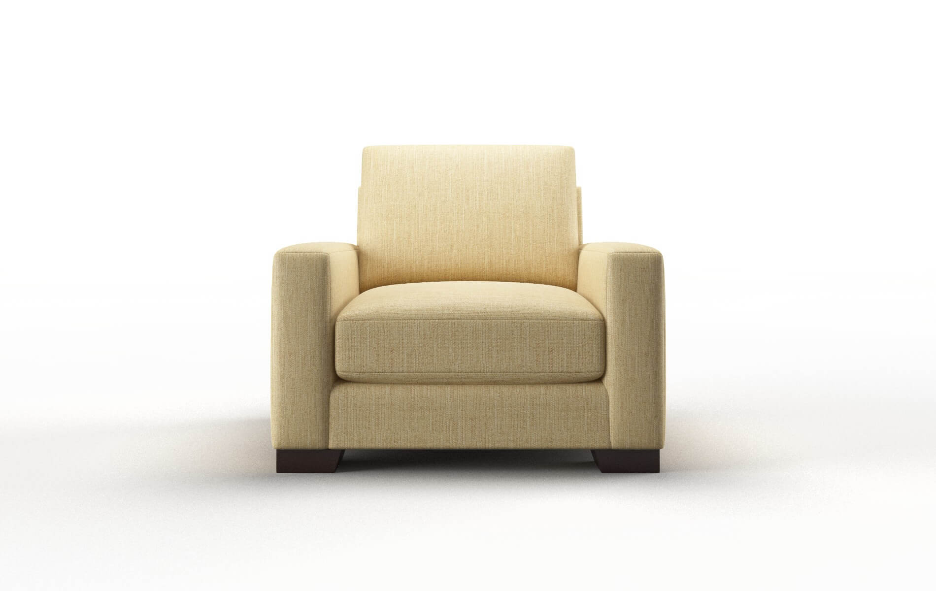 London Malibu maize Chair Espresso Legs  1