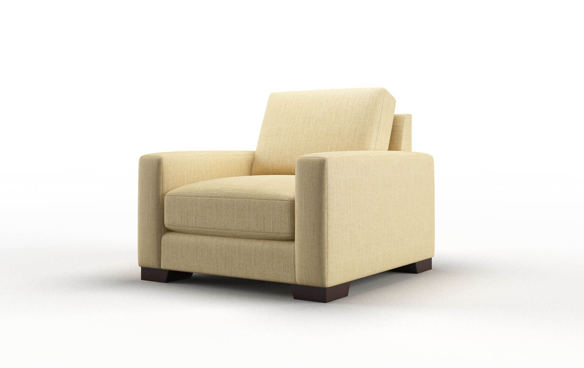 London Malibu Maize Chair espresso legs 4