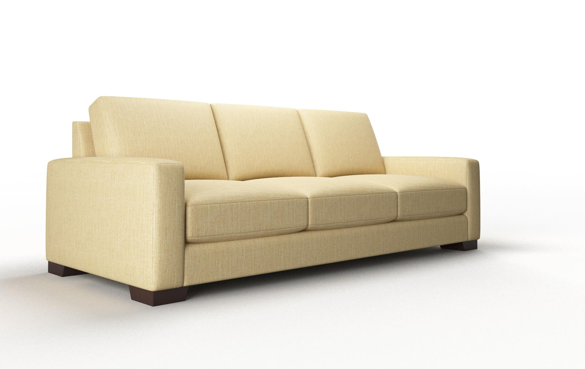 London Malibu Maize Sofa espresso legs 2