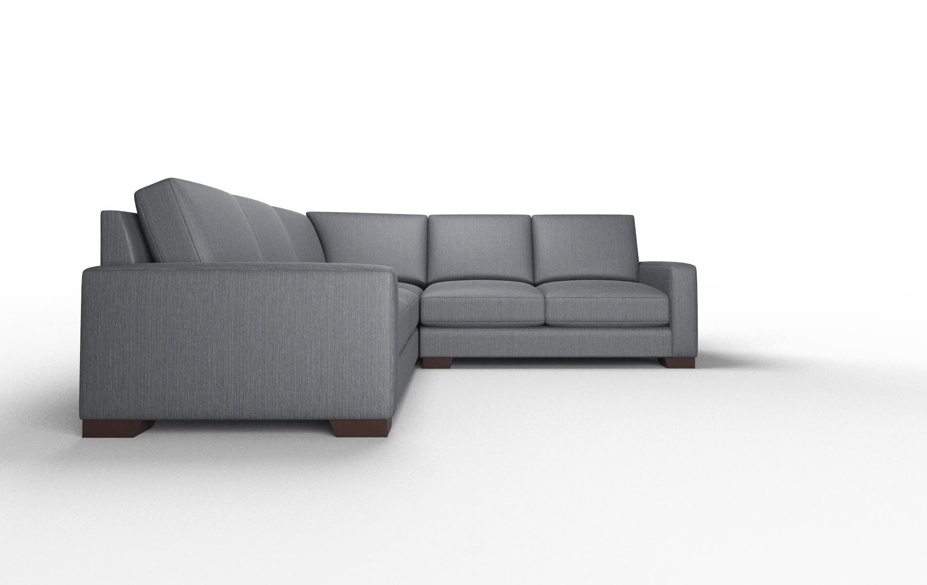 London Malibu Sea Sectional espresso legs 2