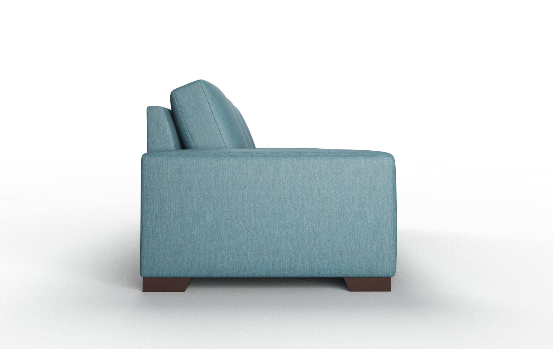 London Merit Peacock Sofa espresso legs 3