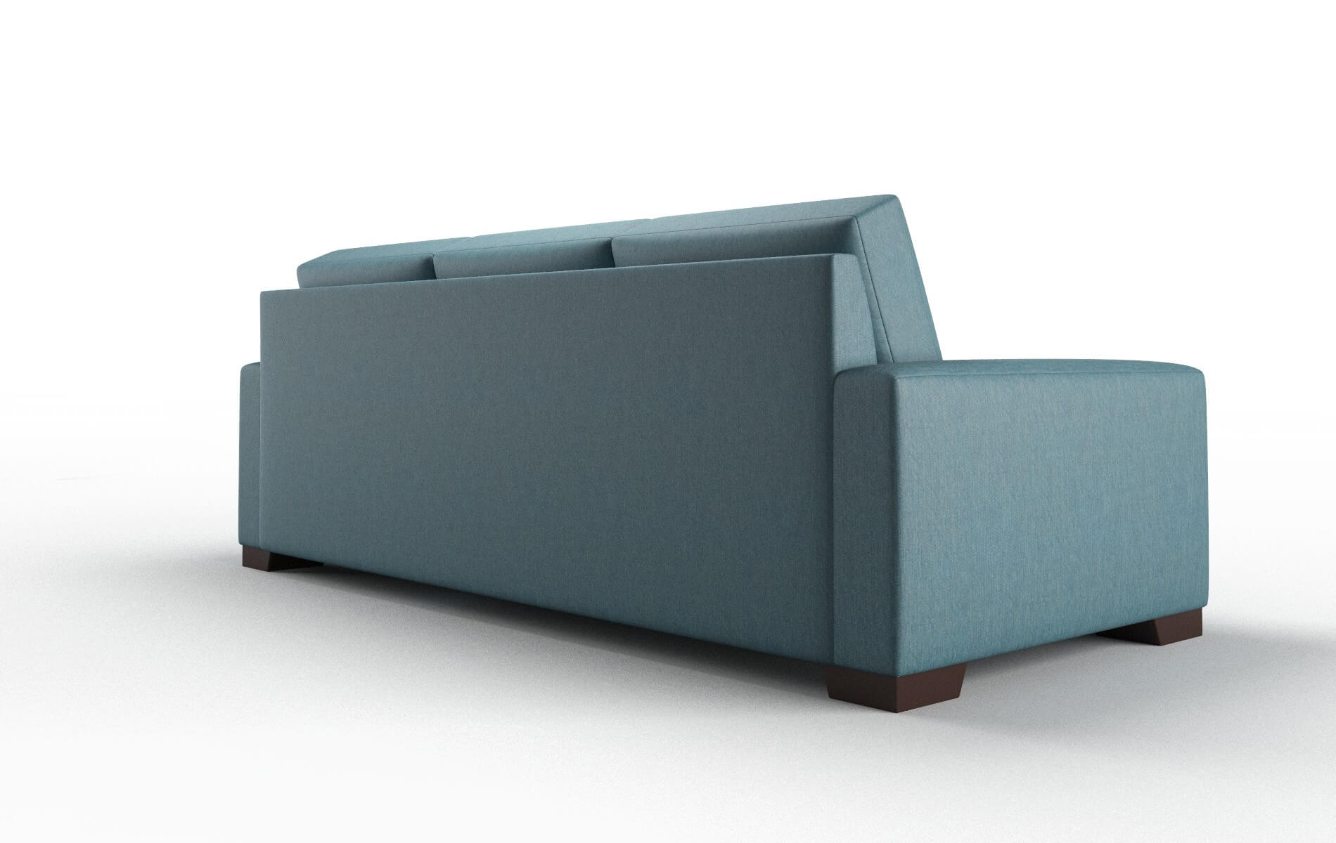 London Merit Peacock Sofa espresso legs 5